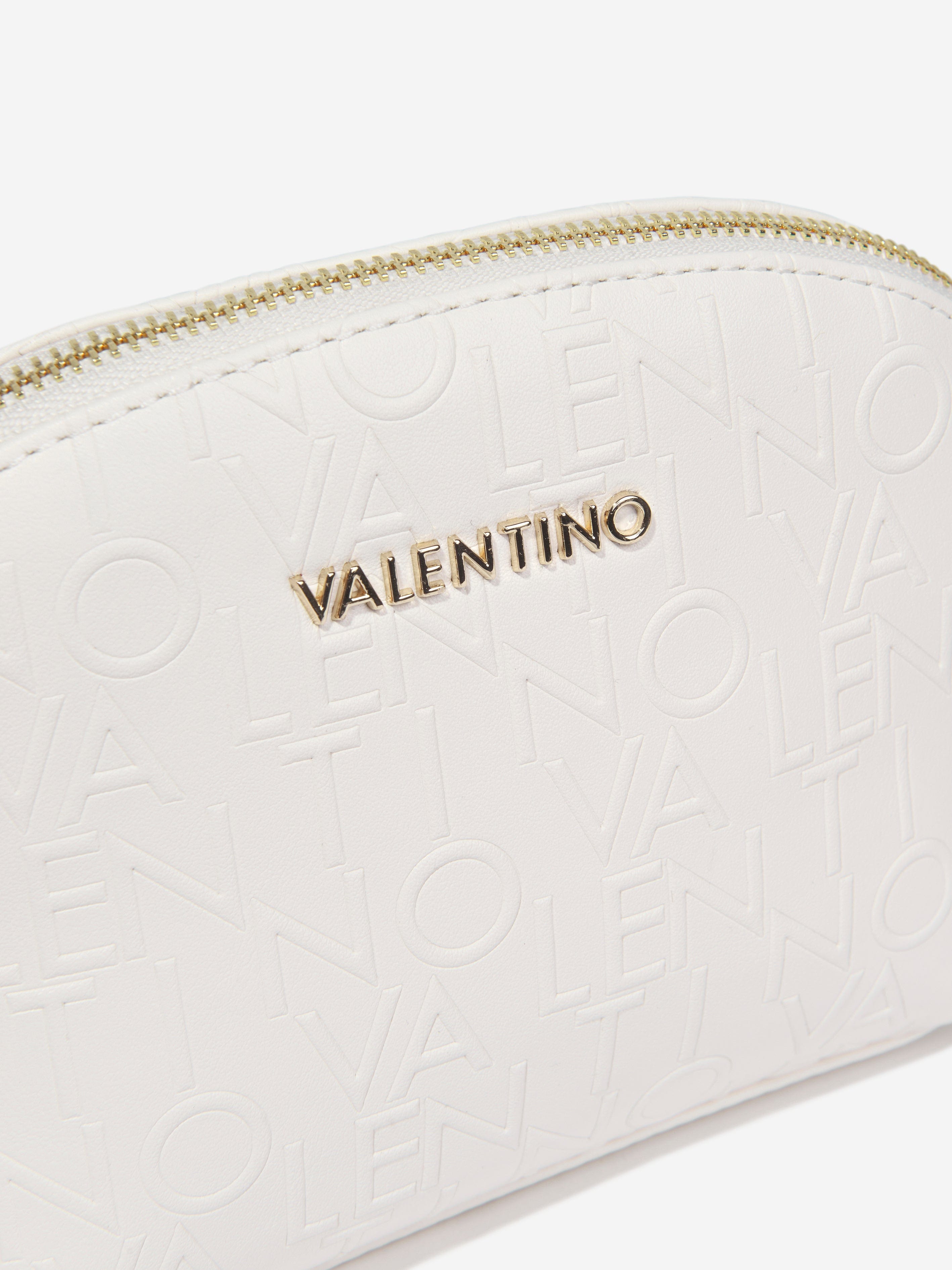 Valentino Girls Soft Cosmetic Case in White