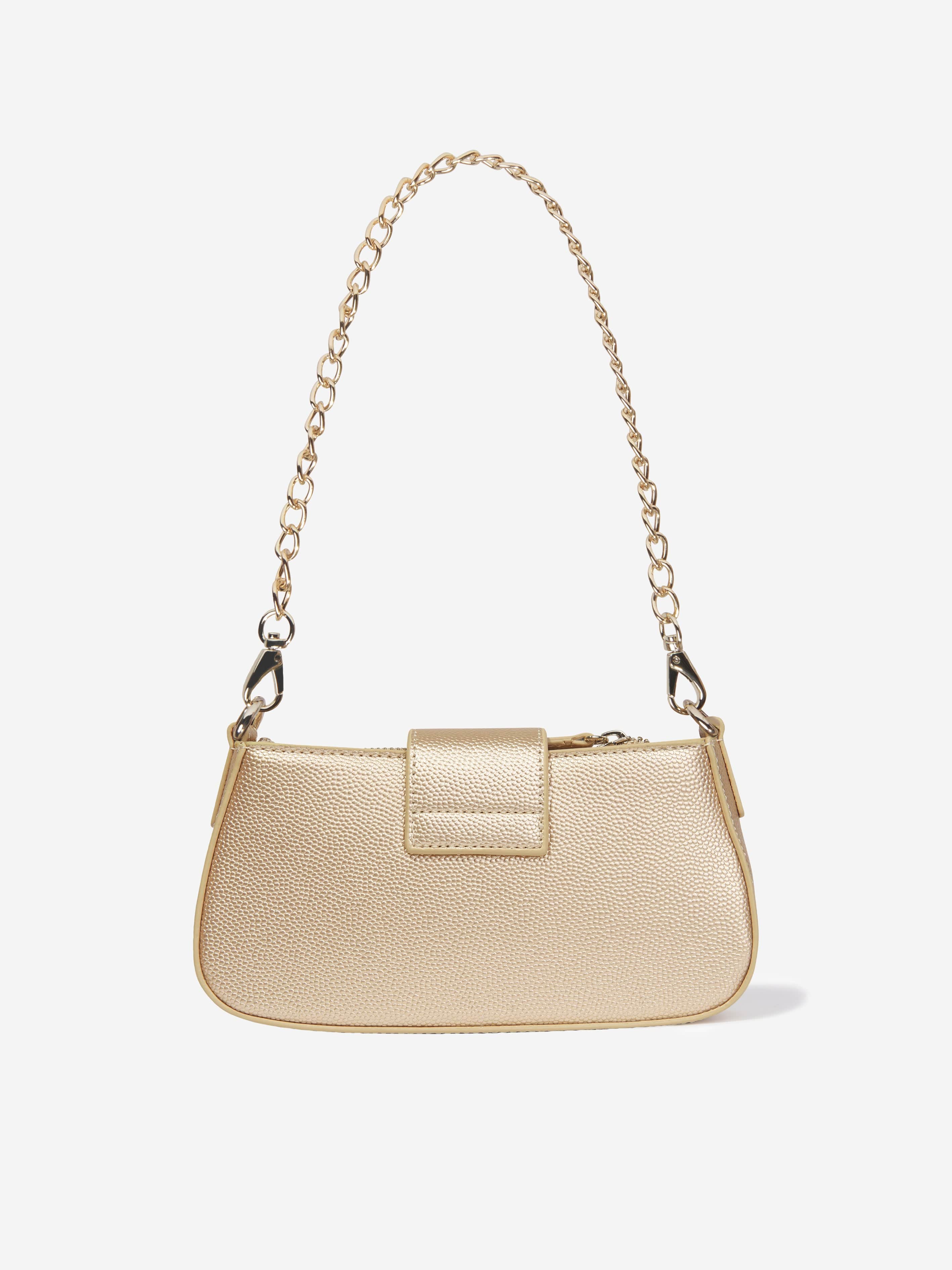 Valentino Girls Divina Baguette Bag in Gold