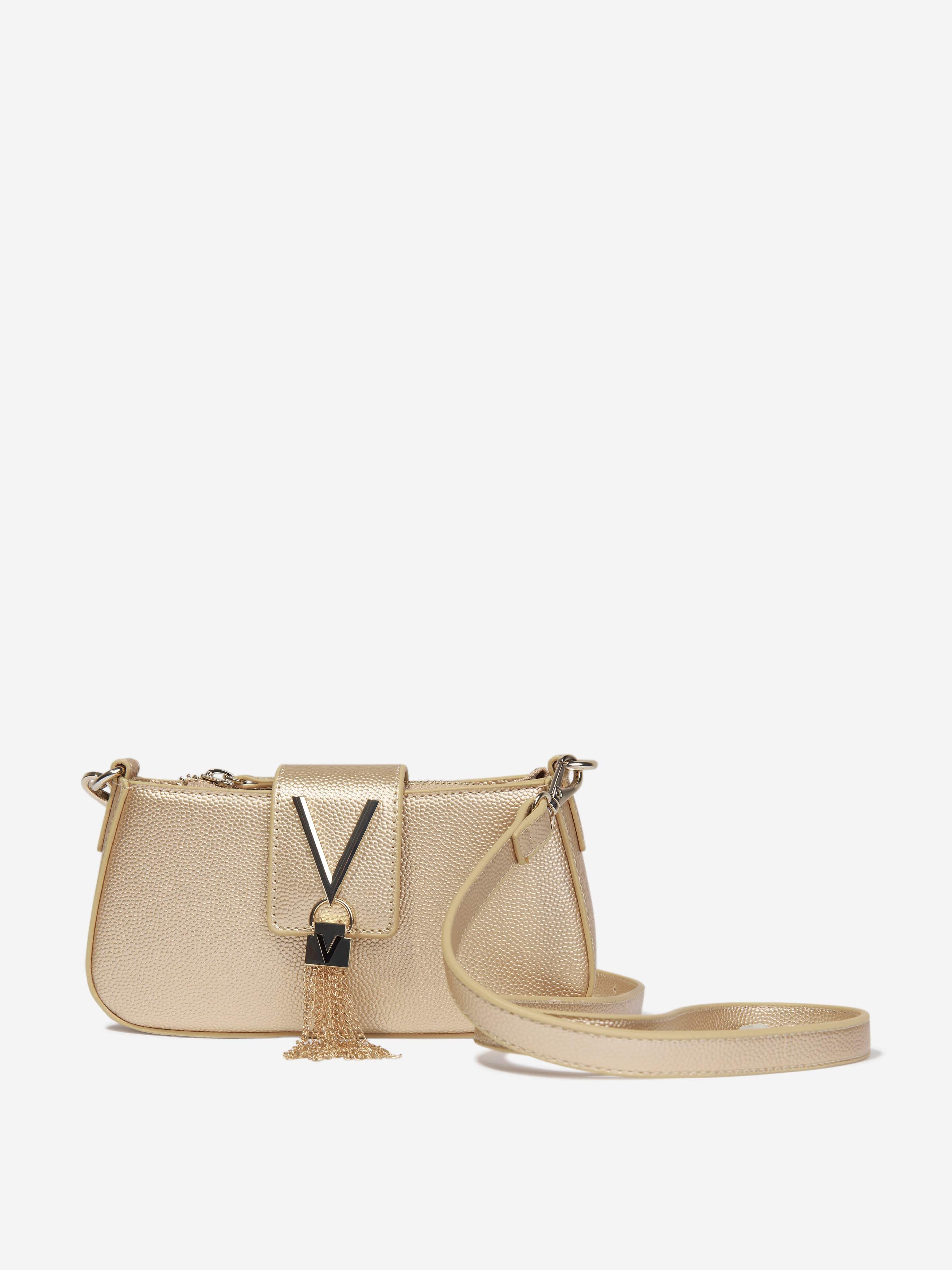 Valentino Girls Divina Baguette Bag in Gold