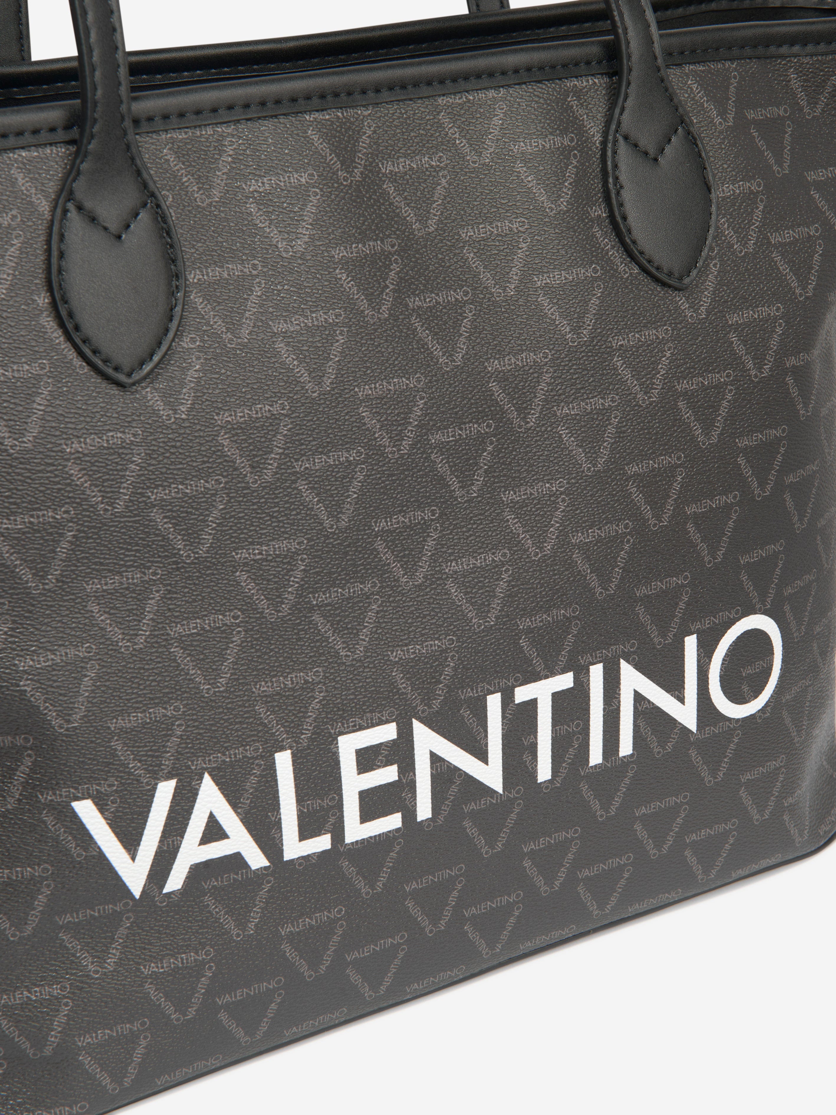 Valentino Girls Liuto Tote Bag in Black