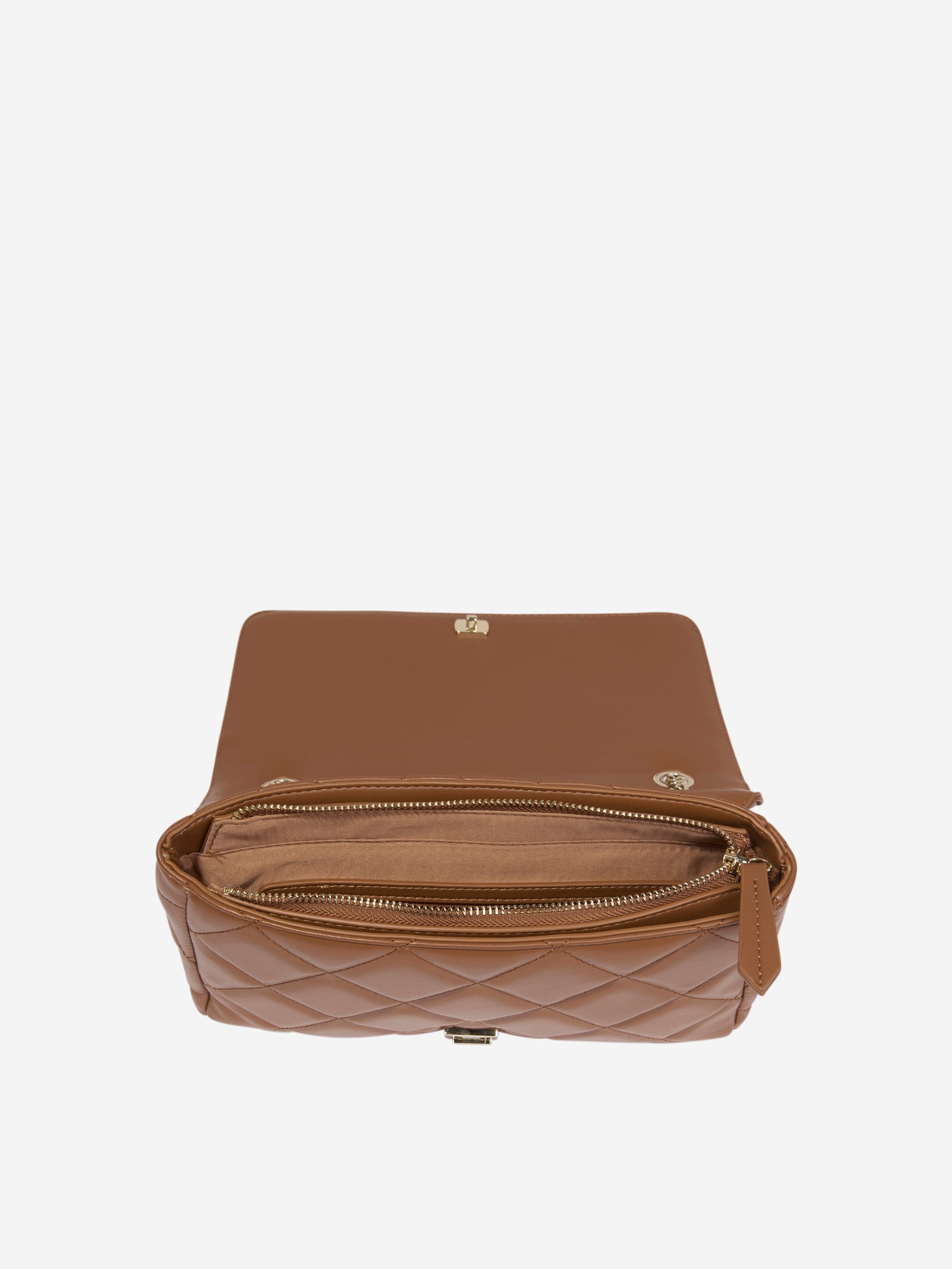 Valentino Girls Ocarina Flap Bag in Brown