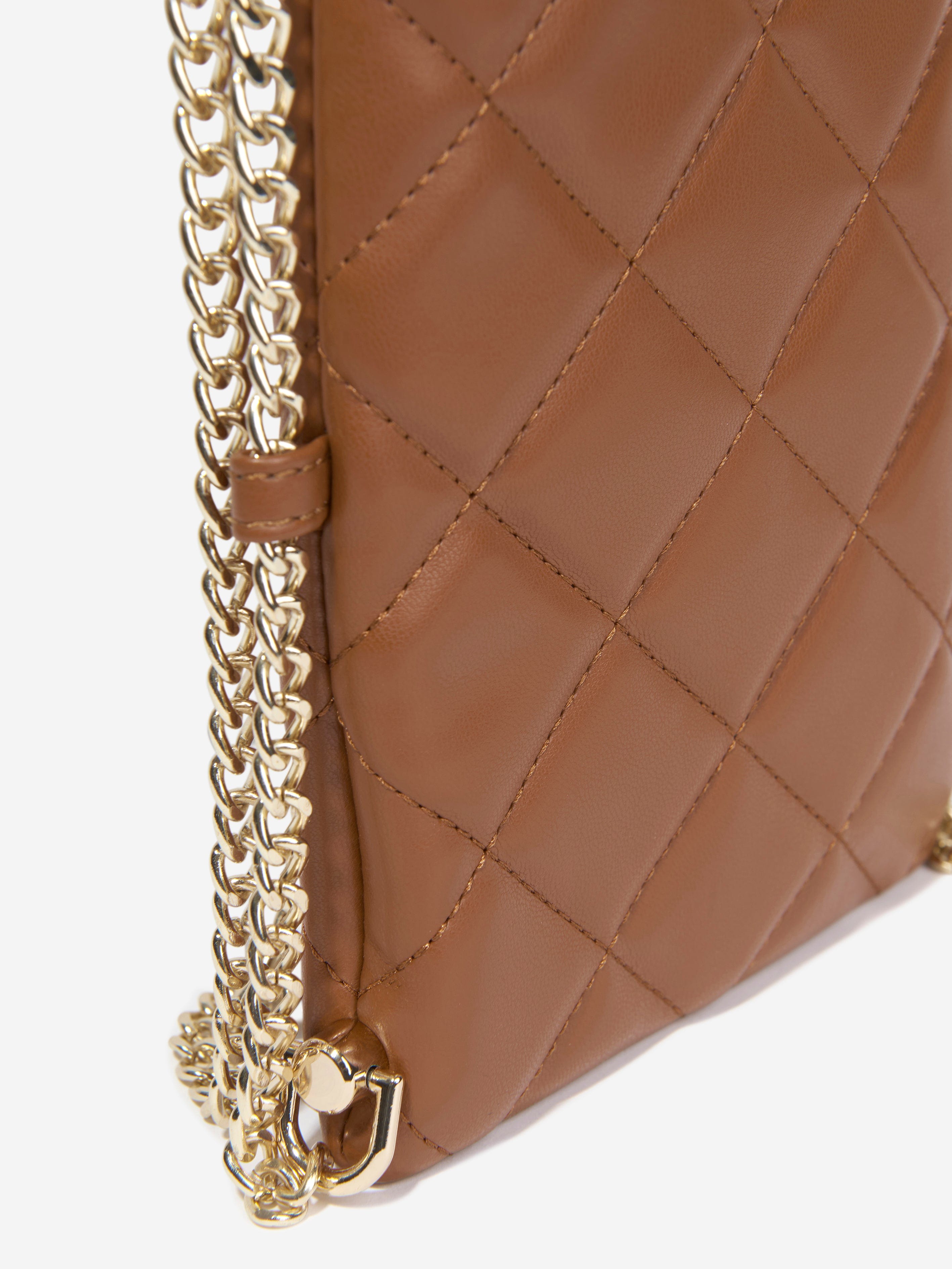 Valentino Girls Ocarina Shoulder Bag in Brown