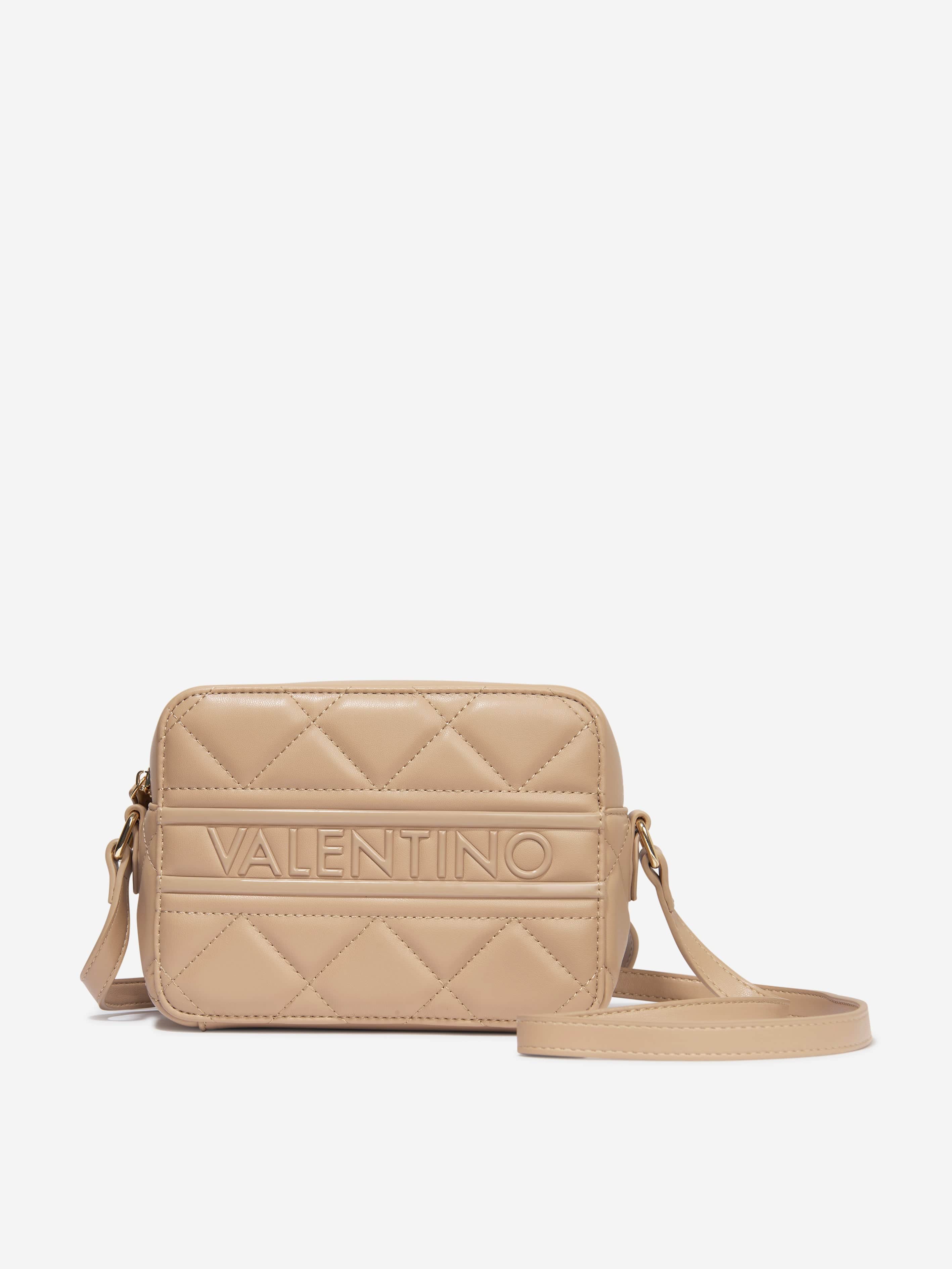 Valentino Girls Ada Camera Bag in Beige