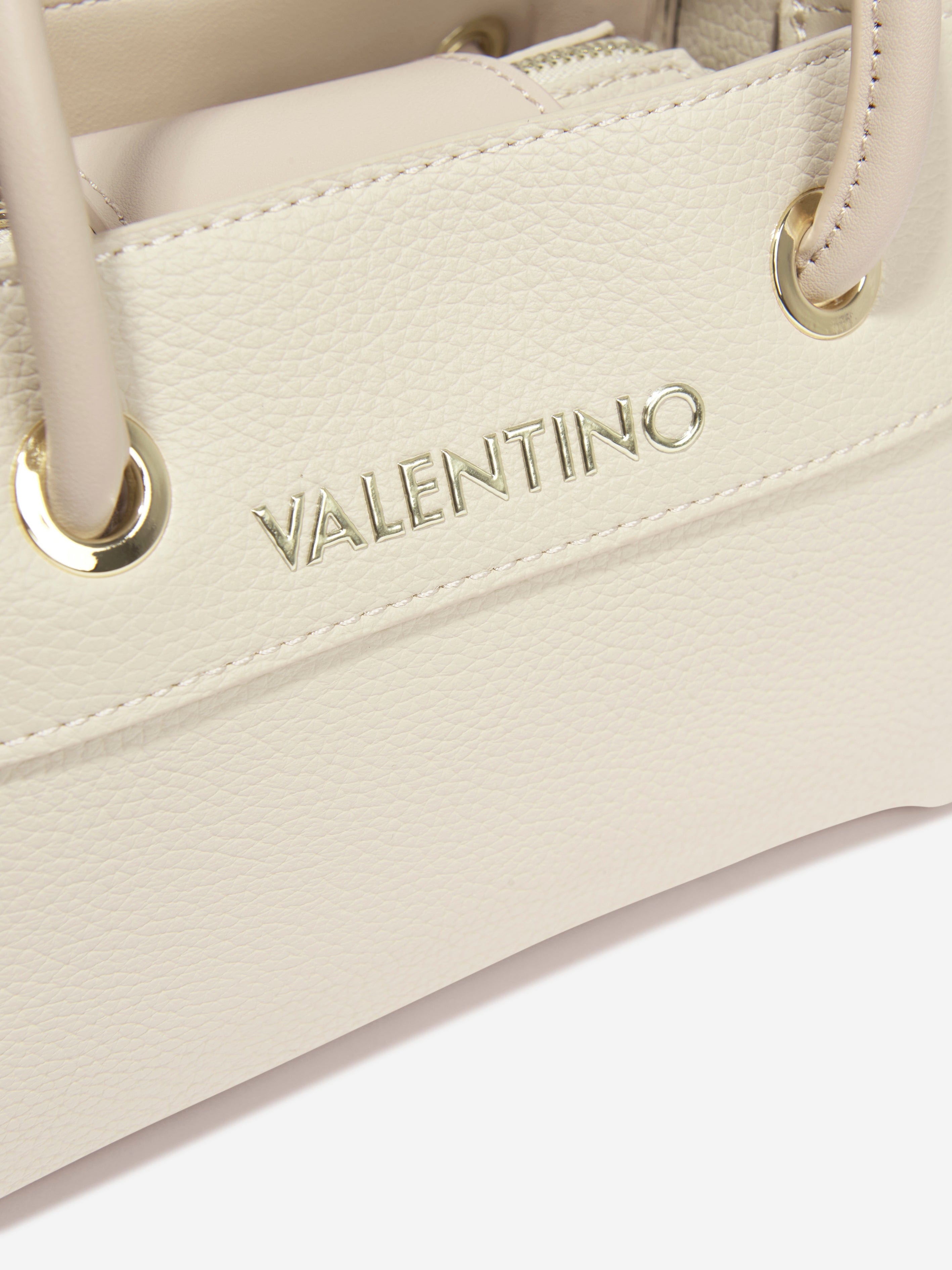 Valentino Girls Alexia Tote Bag in Cream