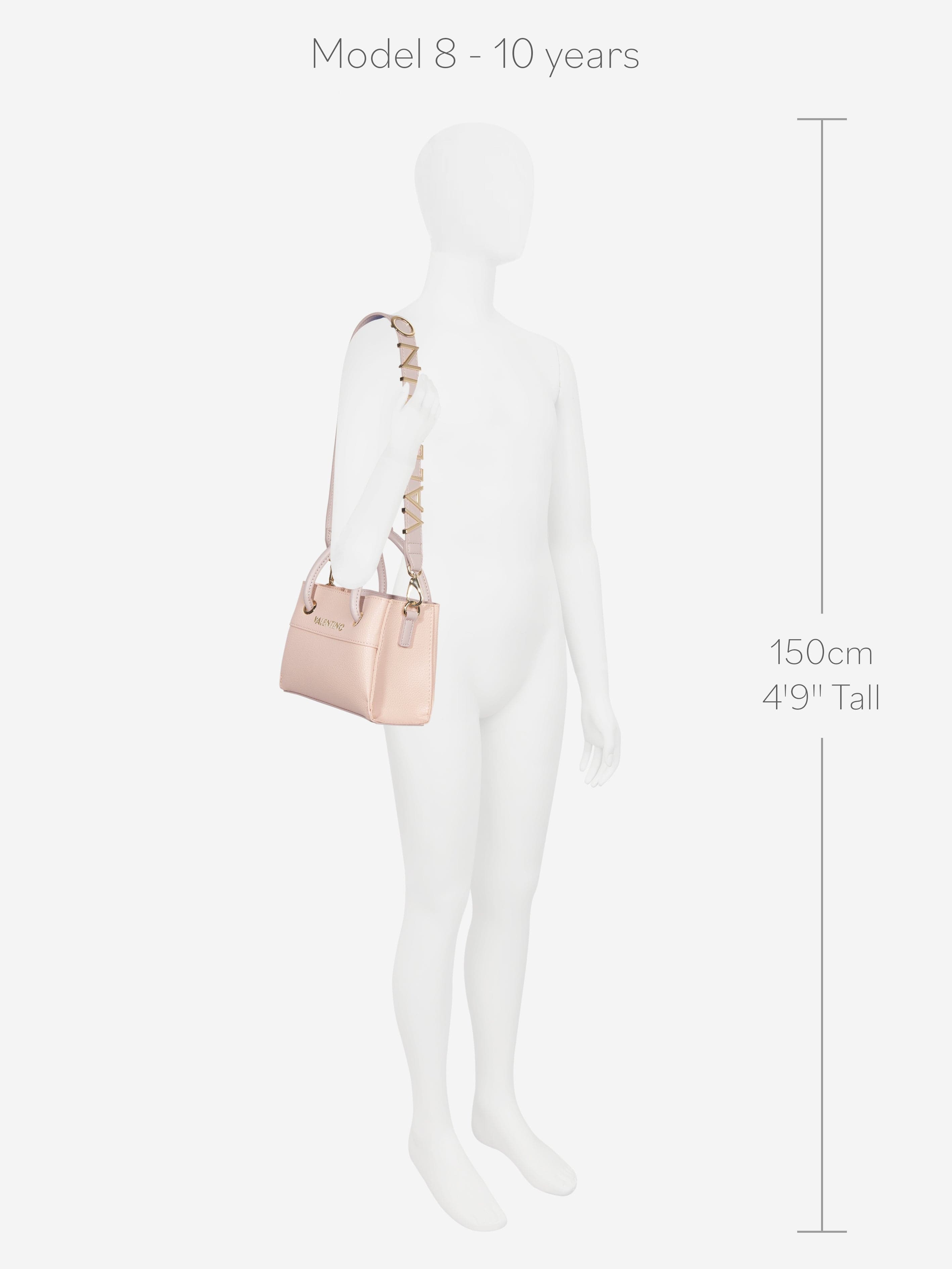 Valentino Girls Alexia Tote Bag in Pink