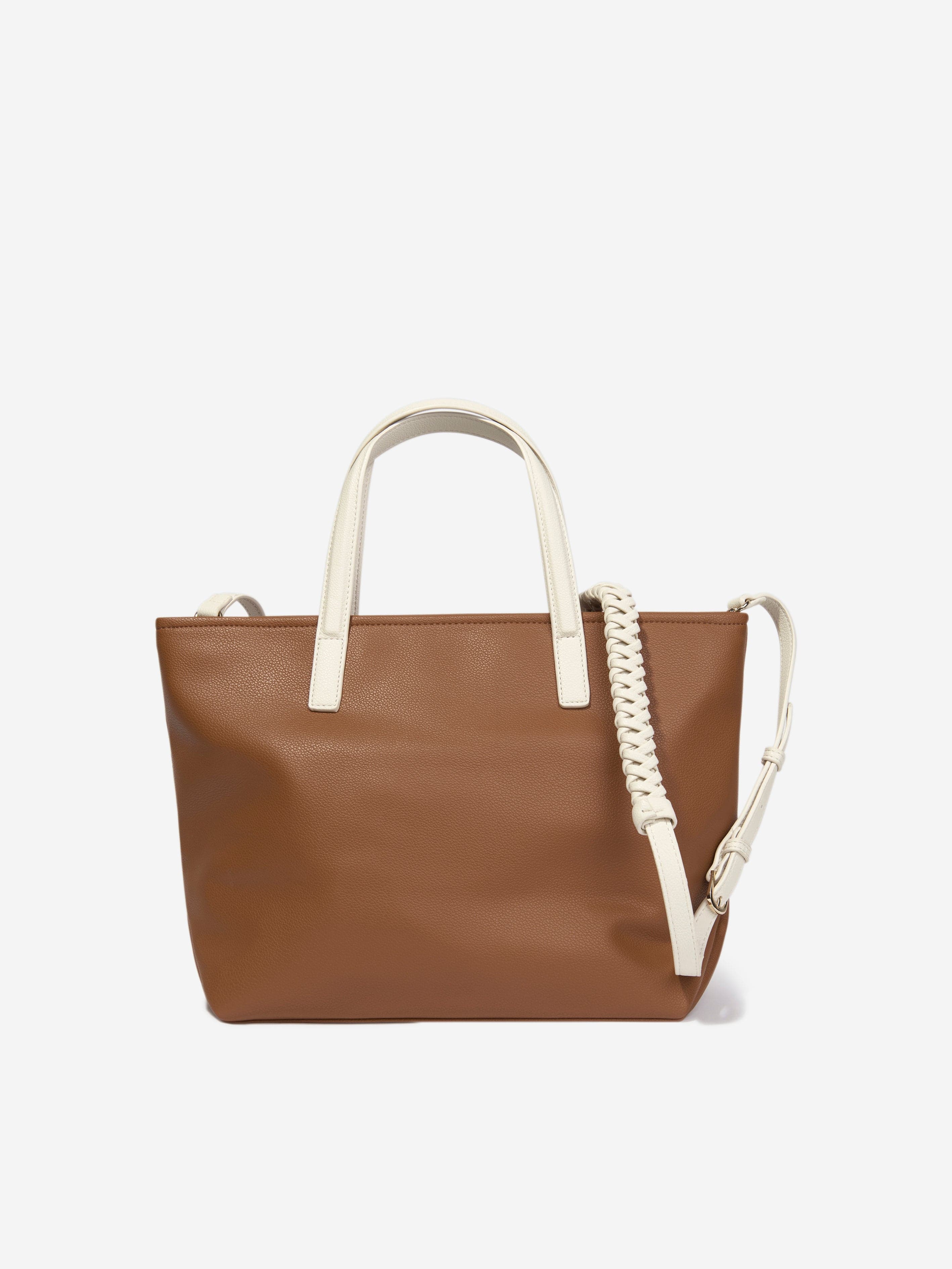 Valentino Girls Starfish Tote Bag in Brown