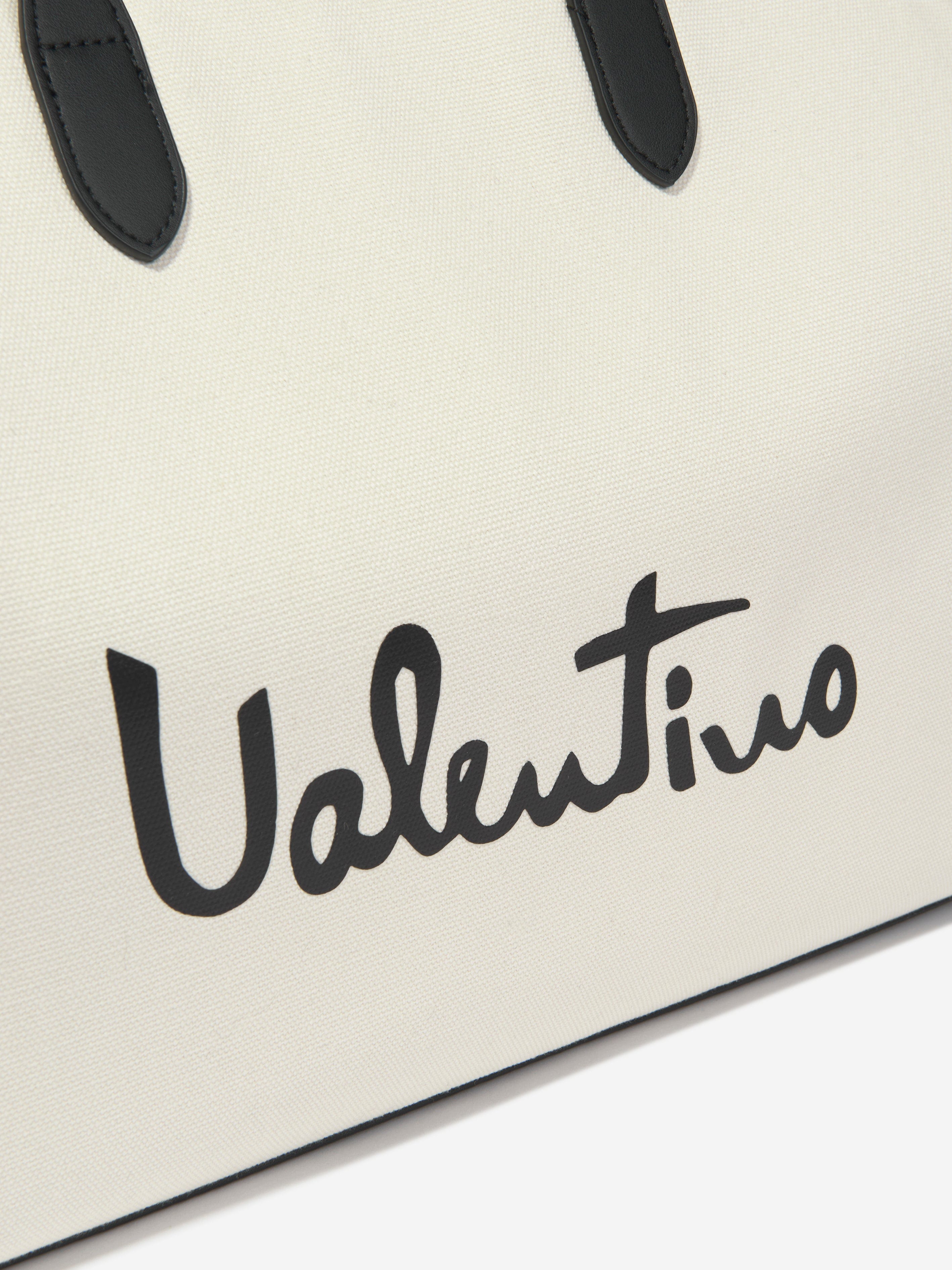 Valentino Girls Vacation Tote Bag in Ivory