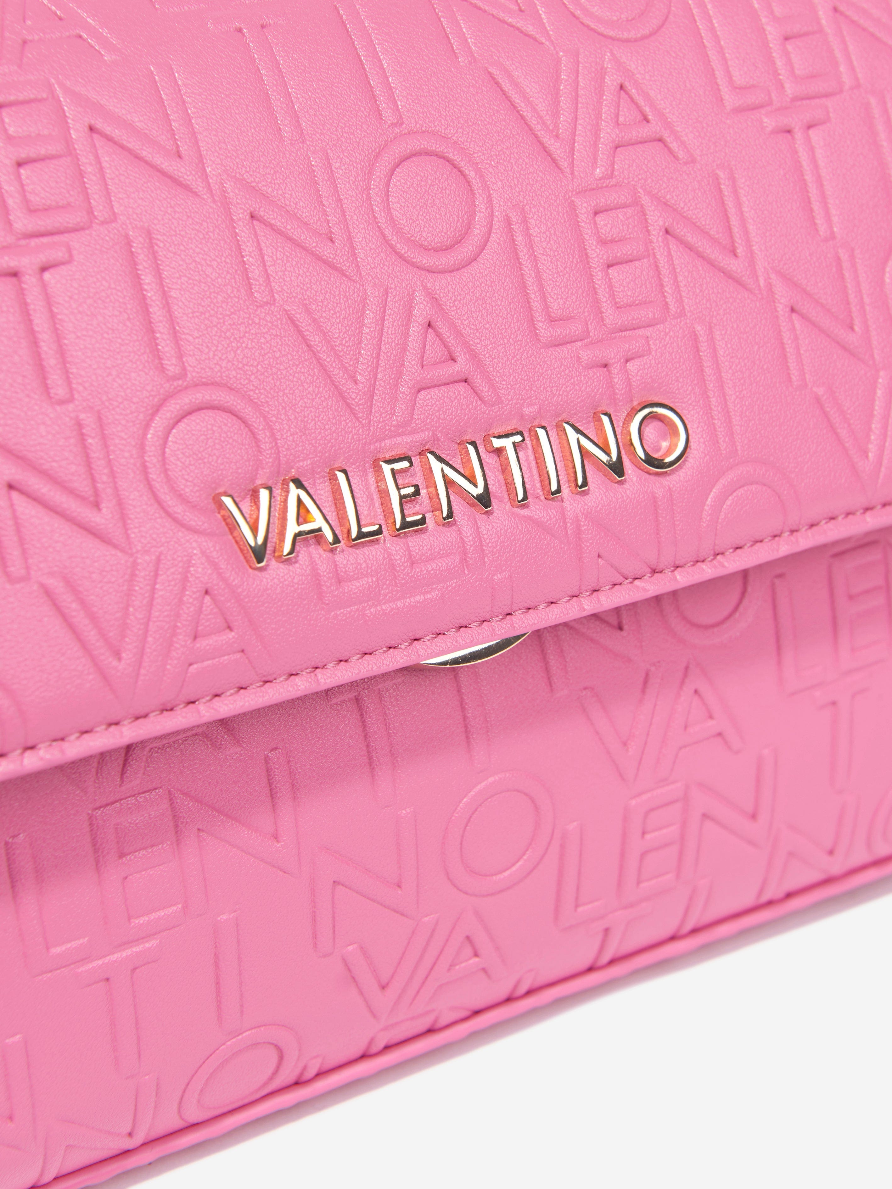 Valentino Girls Relax Flap Bag in Coral