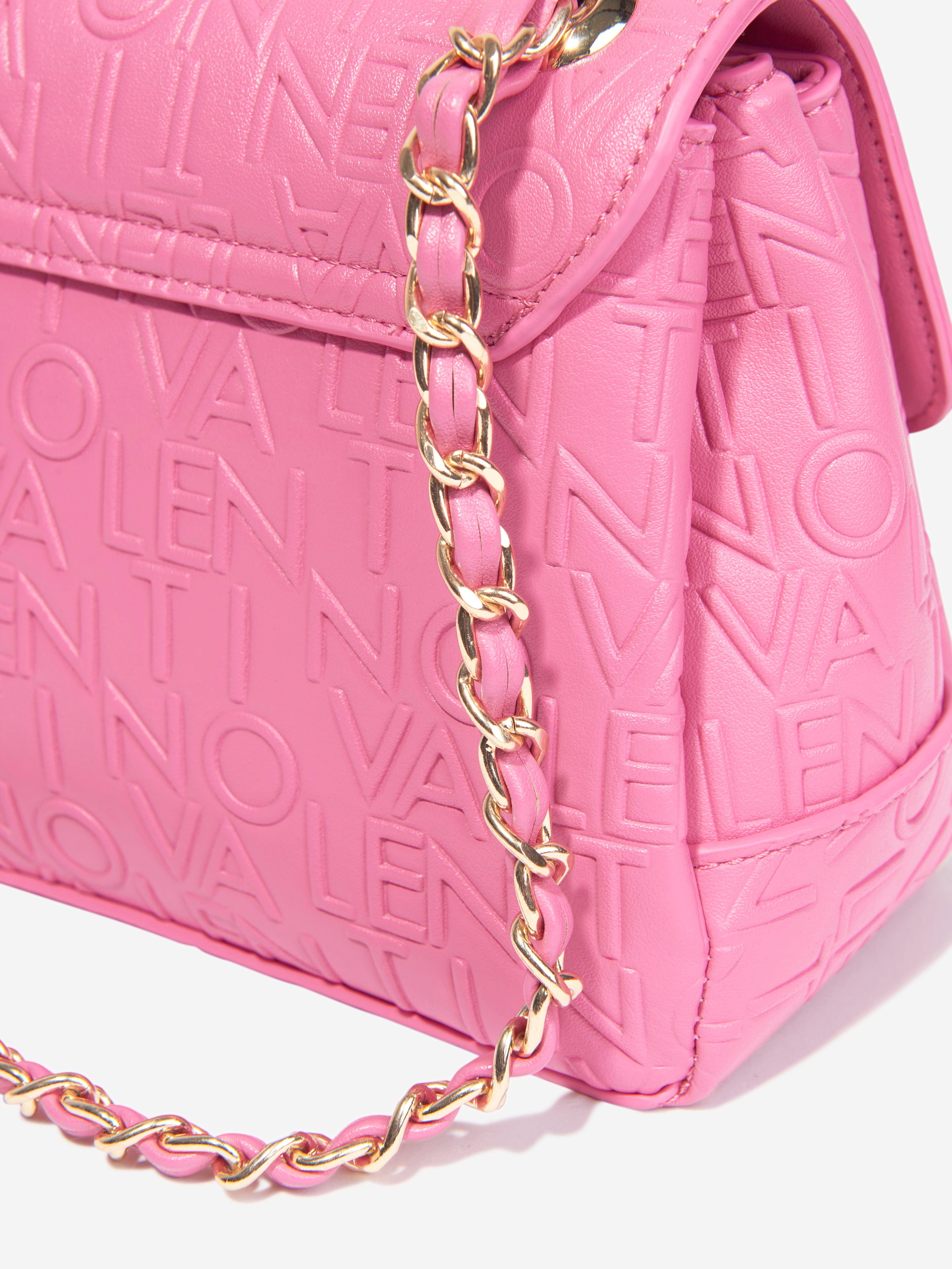 Valentino Girls Relax Flap Bag in Coral