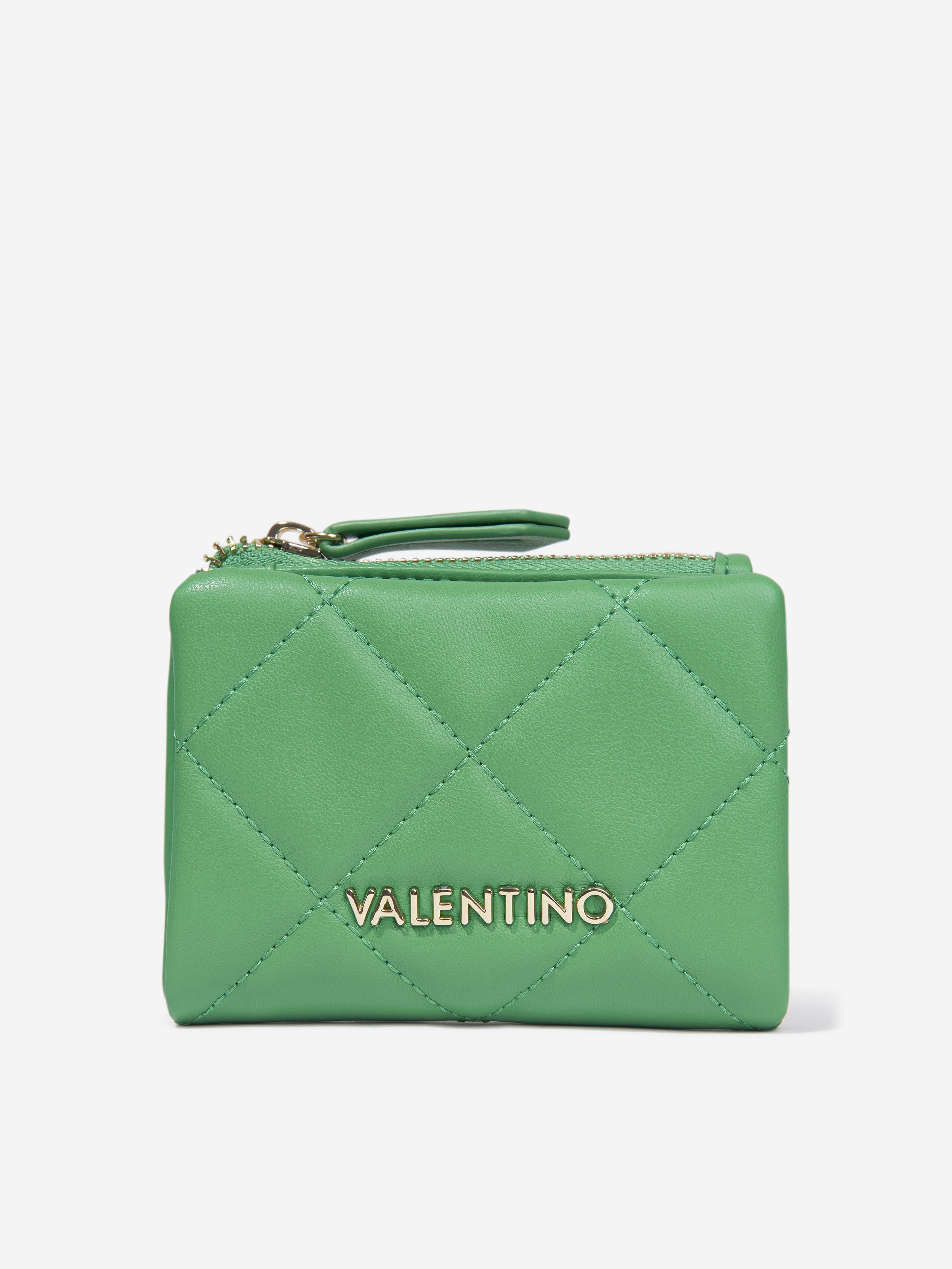 Valentino Girls Ocarina Wallet in Green