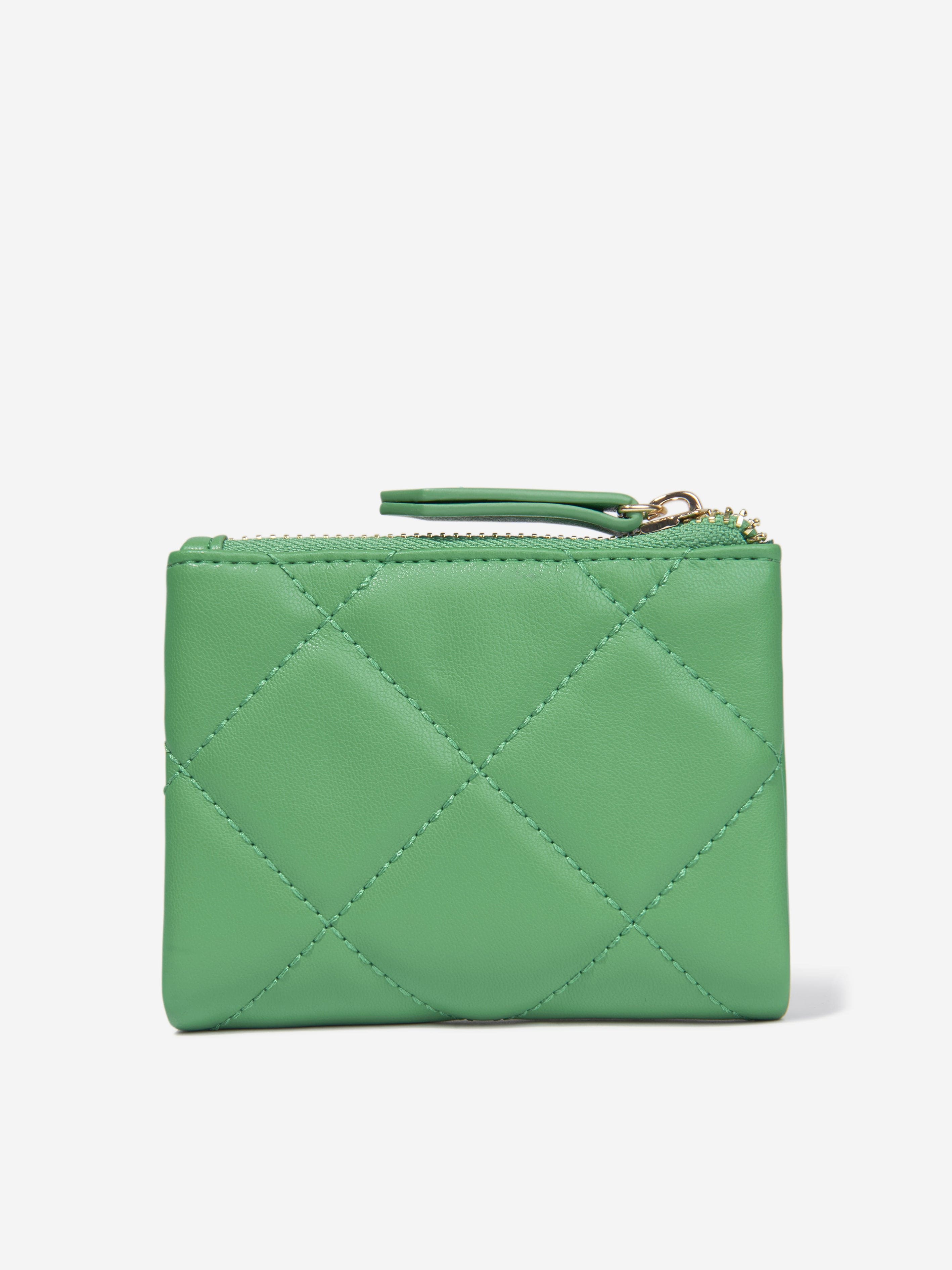 Valentino Girls Ocarina Wallet in Green