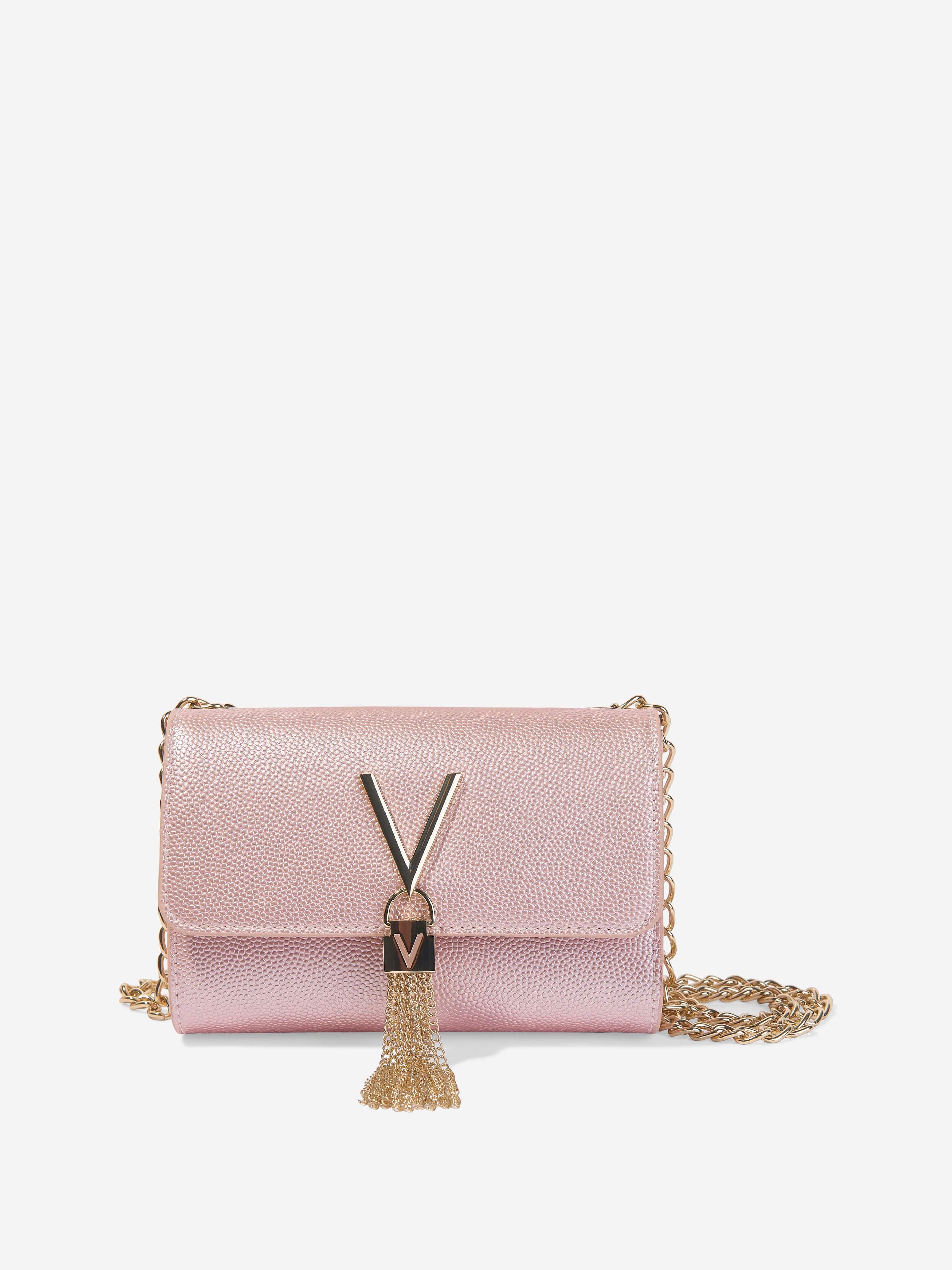 Valentino Girls Divina Crossbody Bag in Pink (23.9cm)