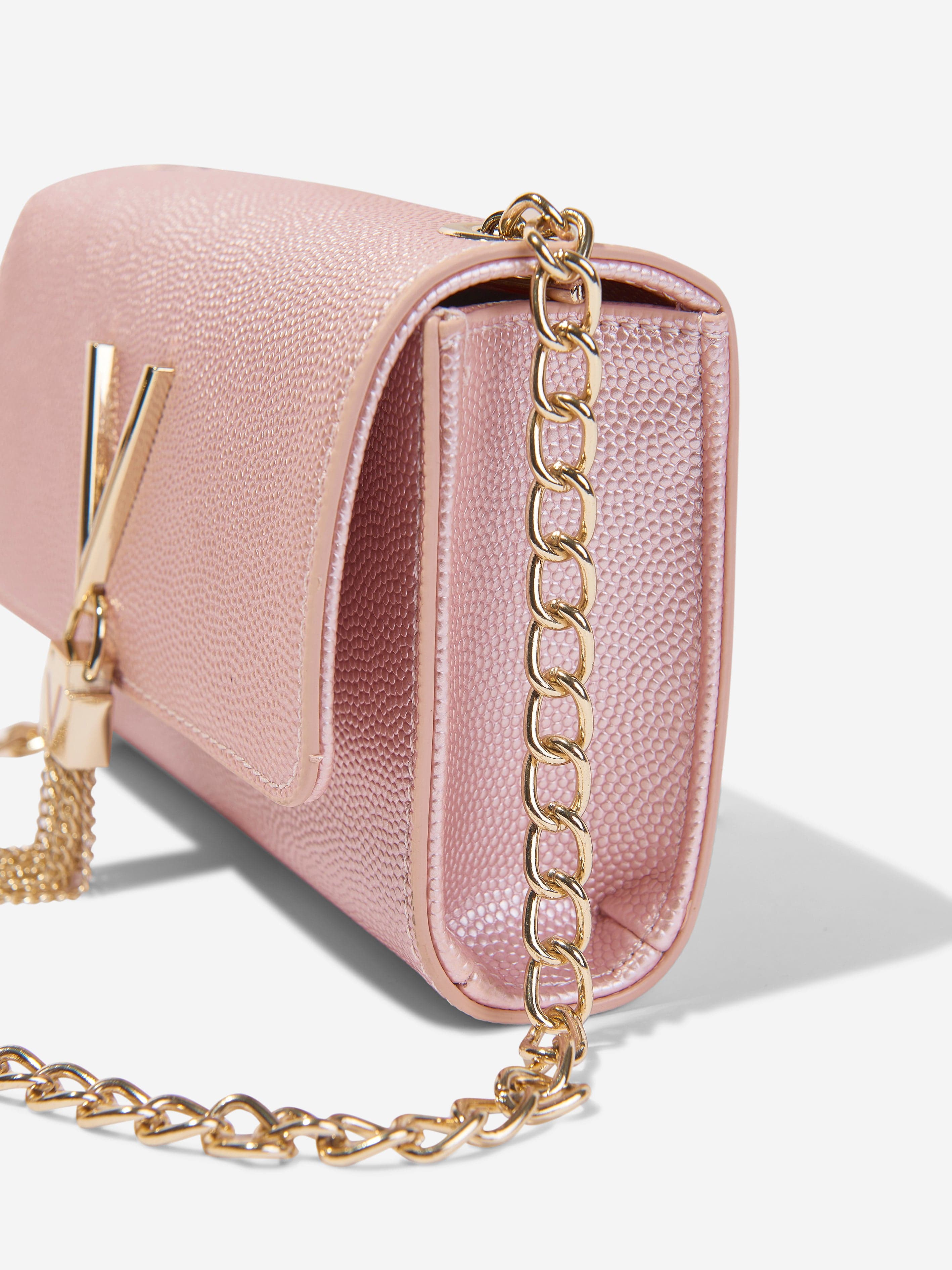 Valentino Girls Divina Crossbody Bag in Pink (23.9cm)