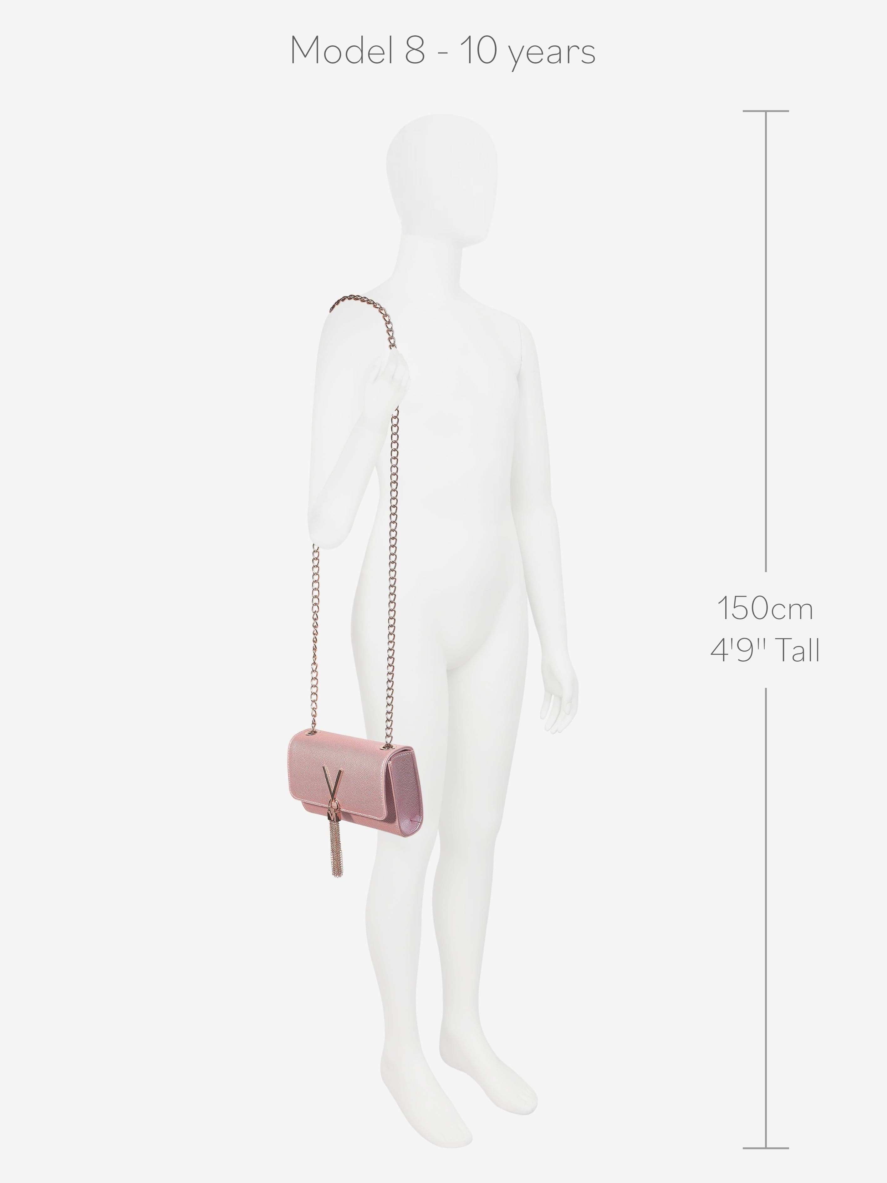 Valentino Girls Divina Crossbody Bag in Pink (23.9cm)