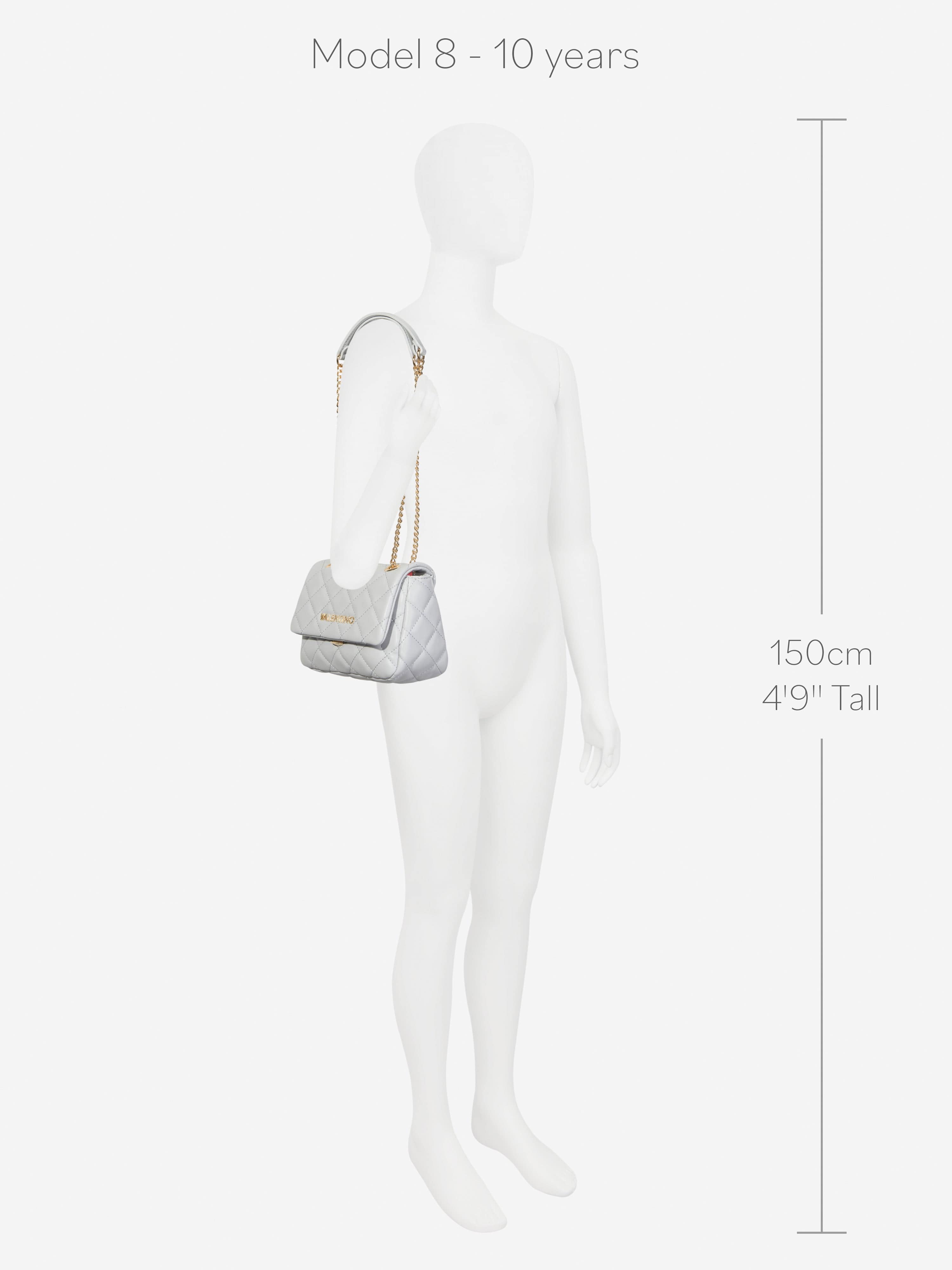 Valentino Girls Ocarina Flap Bag in White (18.5cm)