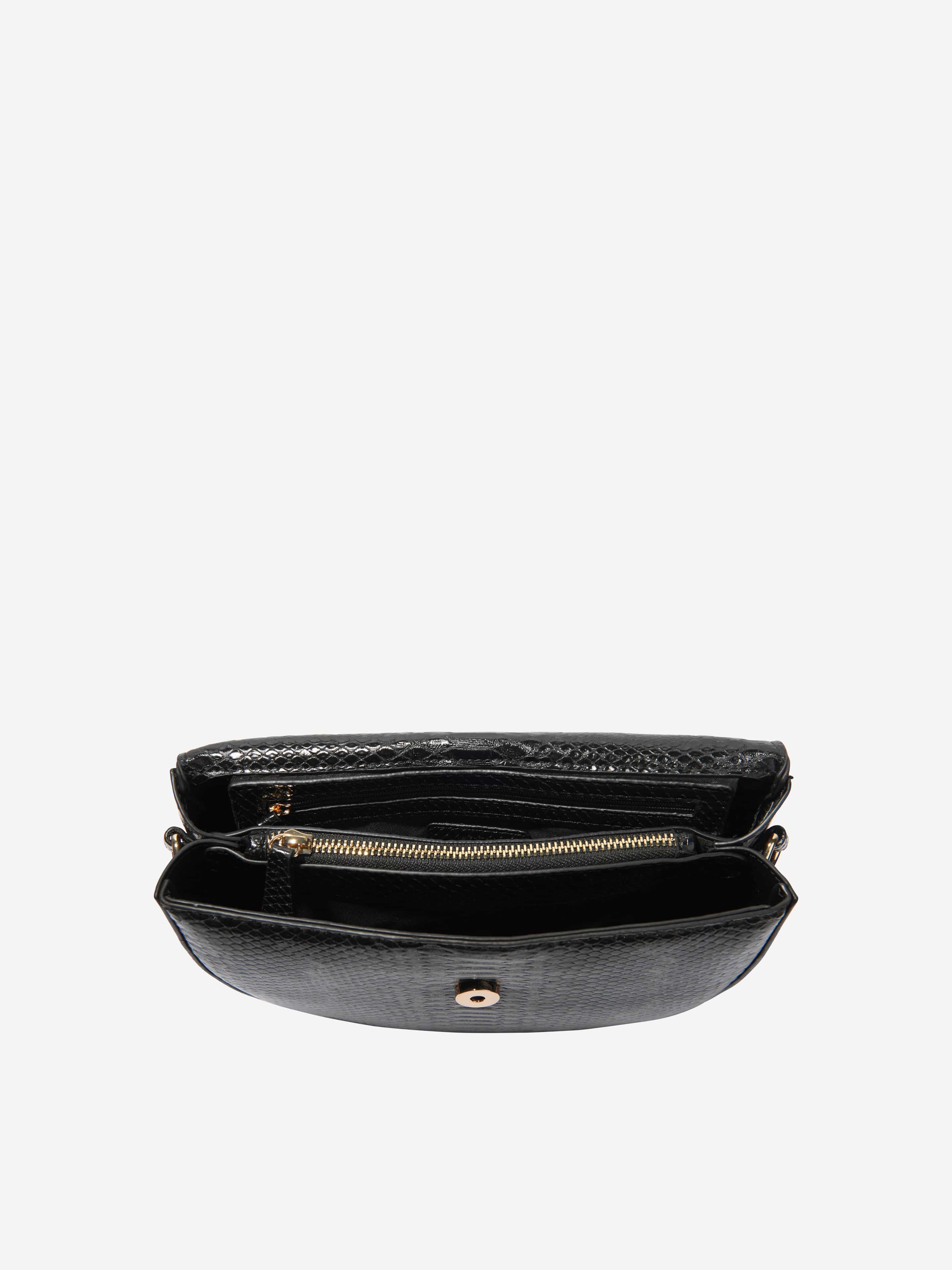 Valentino Girls Bigs Flap Crossbody Bag in Black (31.9cm)