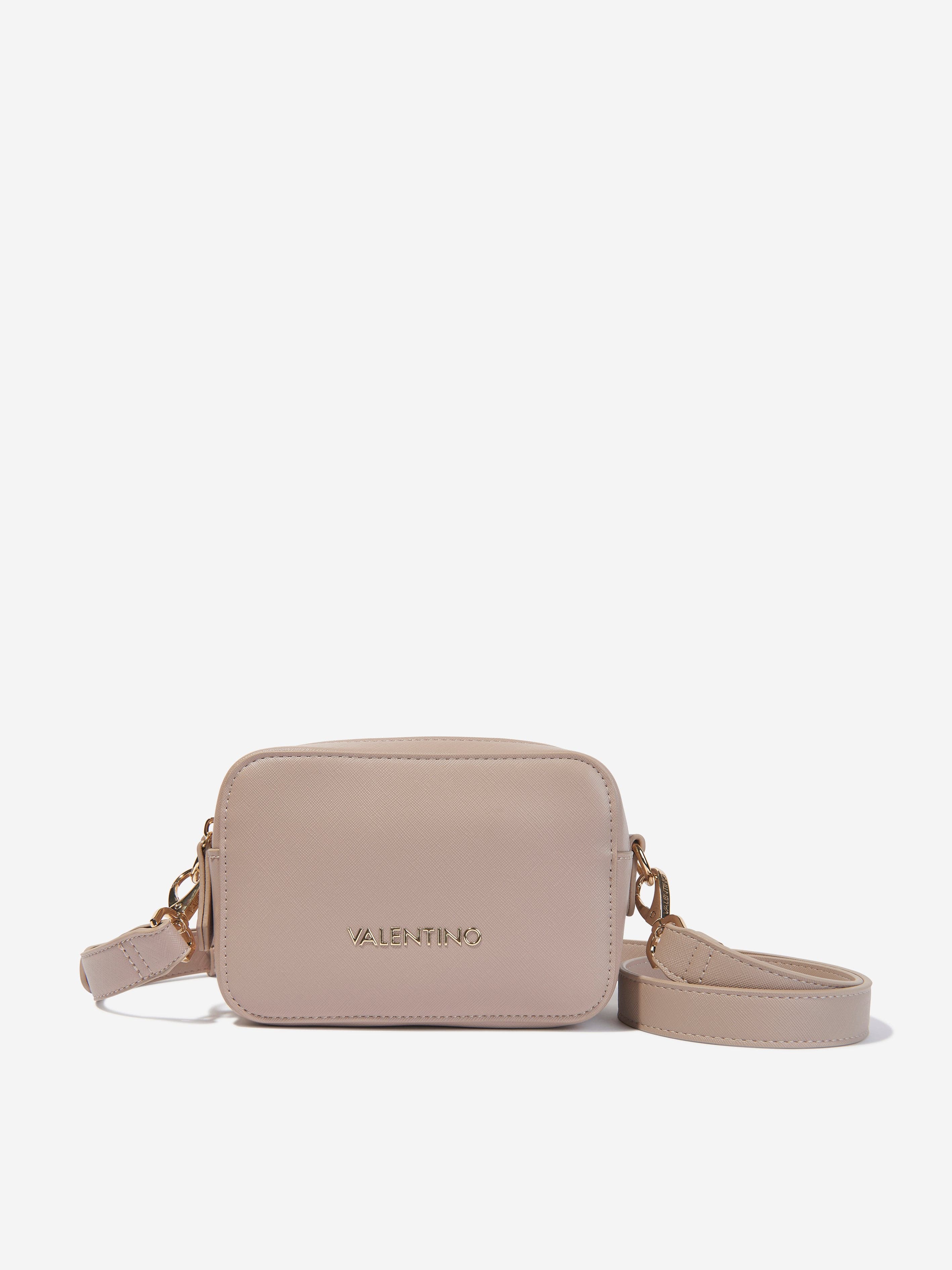 Valentino Girls Zero Re Crossbody Bag in Beige (18cm)