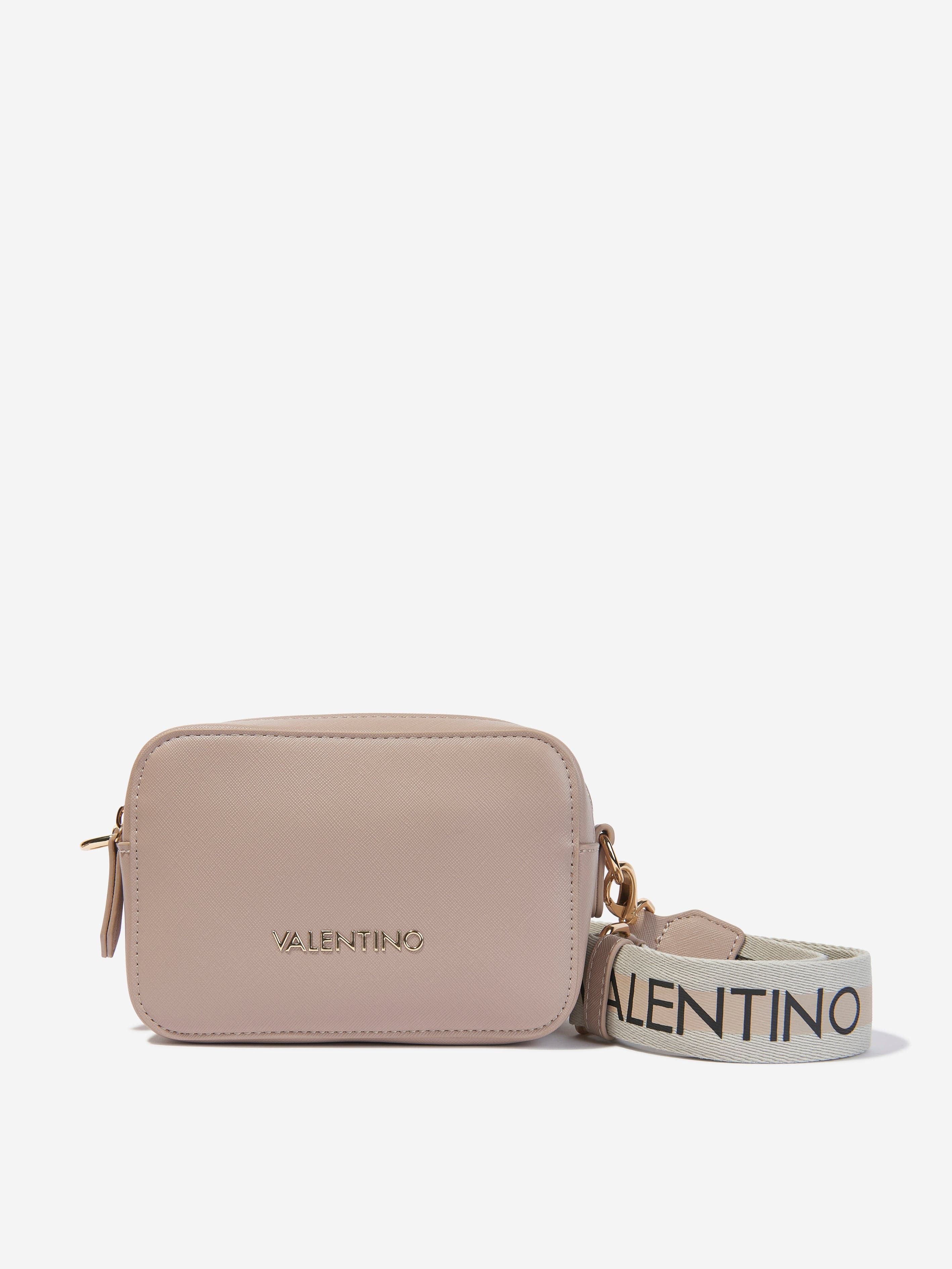 Valentino Girls Zero Re Crossbody Bag in Beige (18cm)