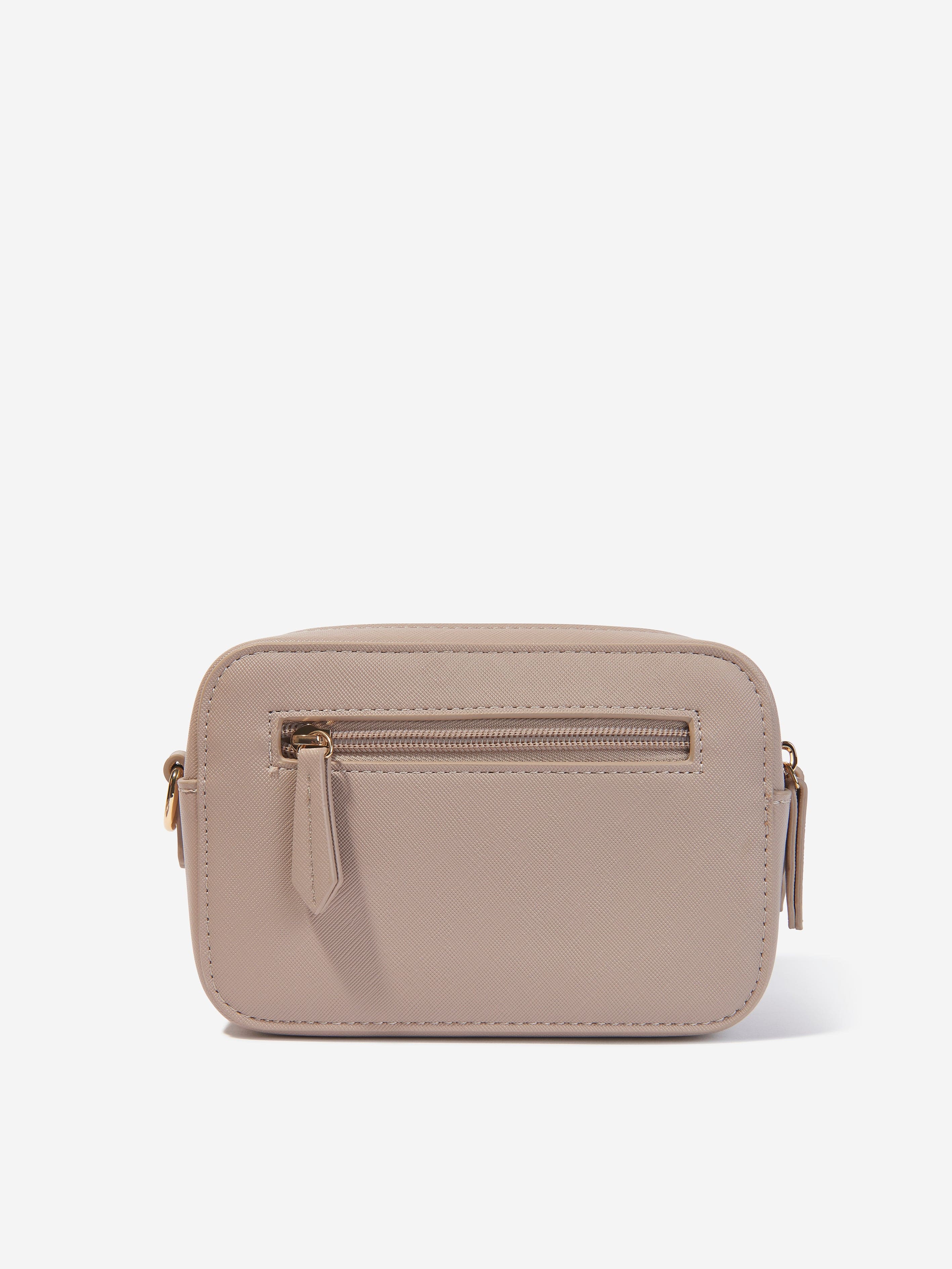 Valentino Girls Zero Re Crossbody Bag in Beige (18cm)