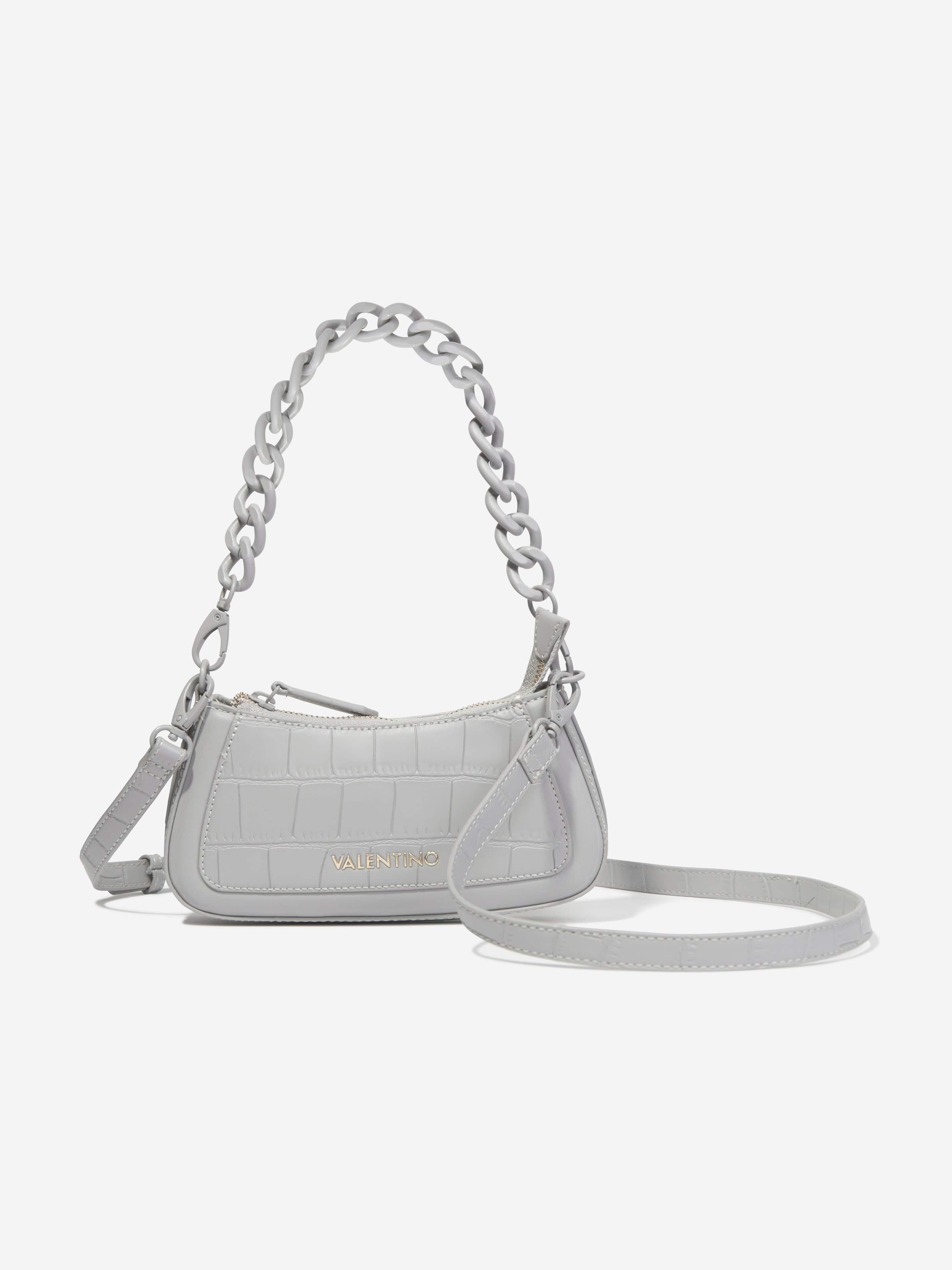 Valentino Girls Surrey Shoulder Bag in Grey (31.9cm)