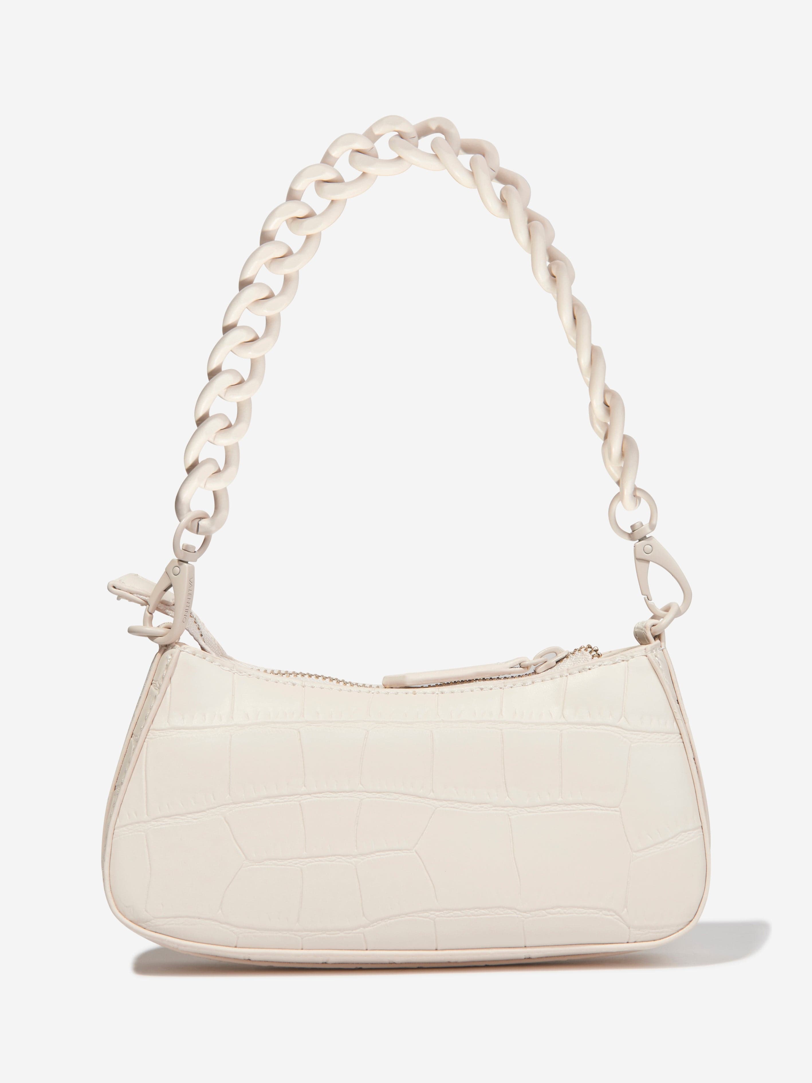 Valentino Girls Surrey Shoulder Bag in Ivory (31.9cm)