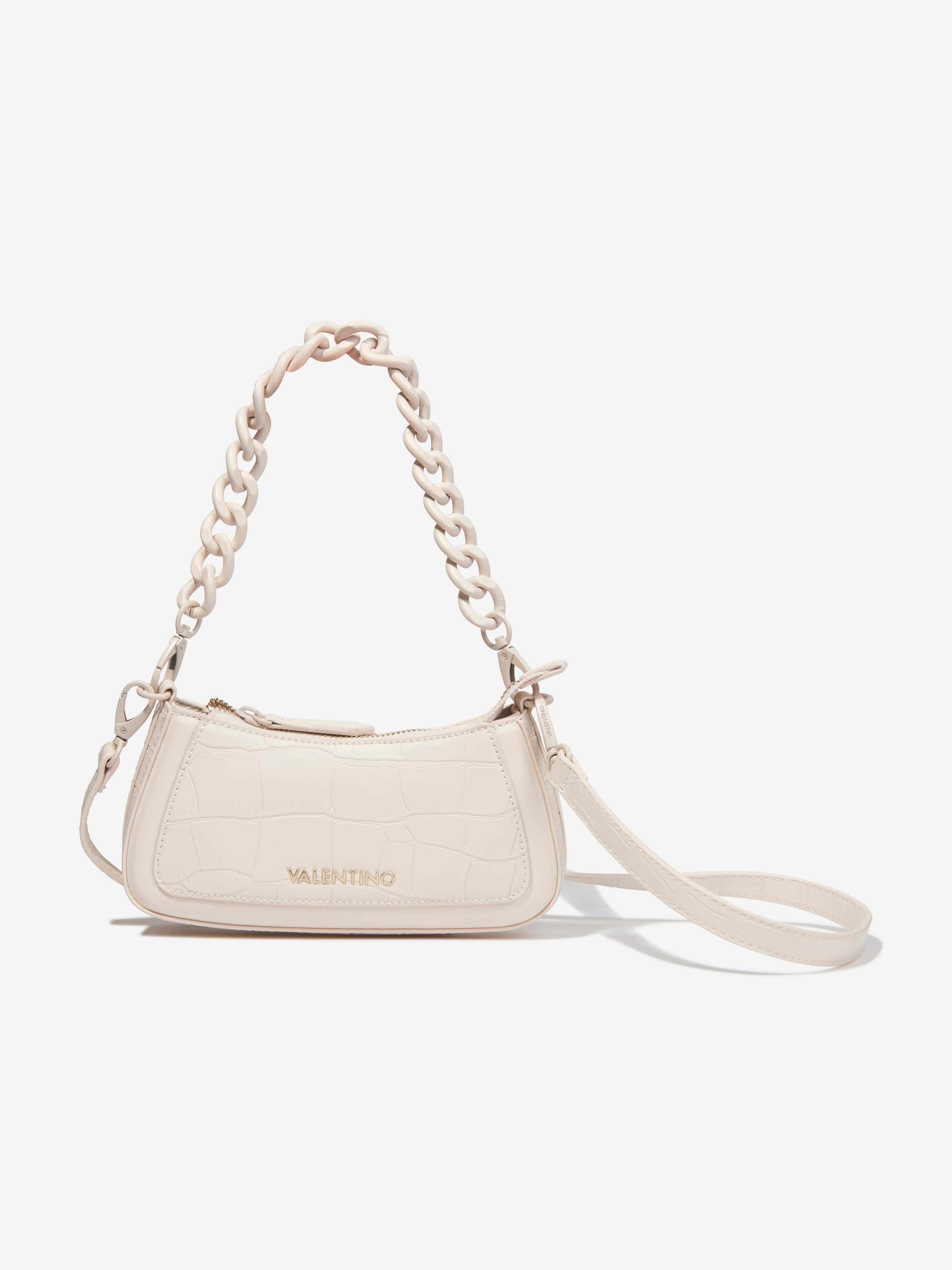 Valentino Girls Surrey Shoulder Bag in Ivory (31.9cm)