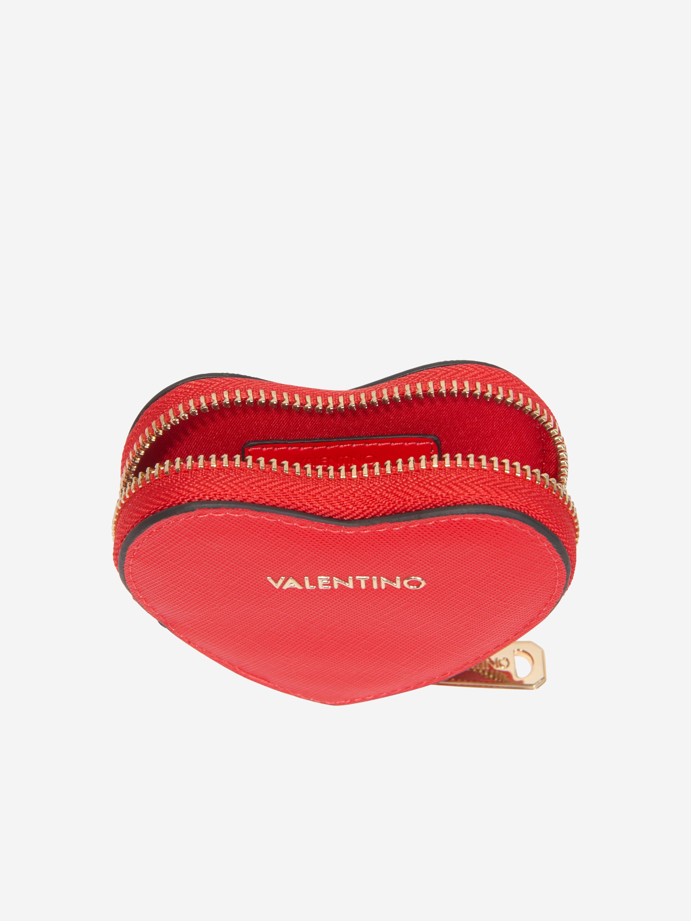 Valentino Girls Catalunya Heart Purse in Red (10cm)