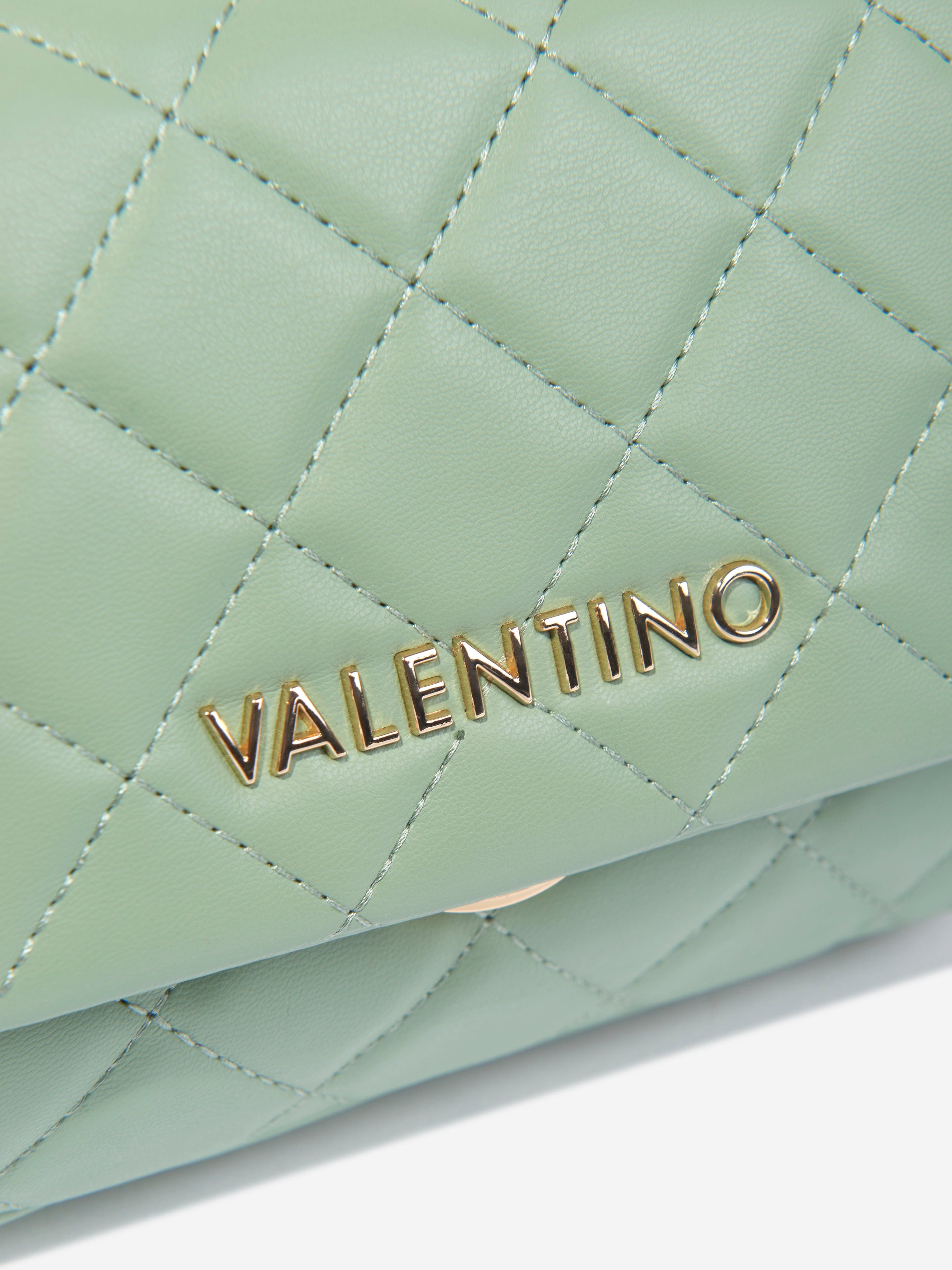 Valentino Girls Ocarina Crossbody Bag in Green (40.9cm)