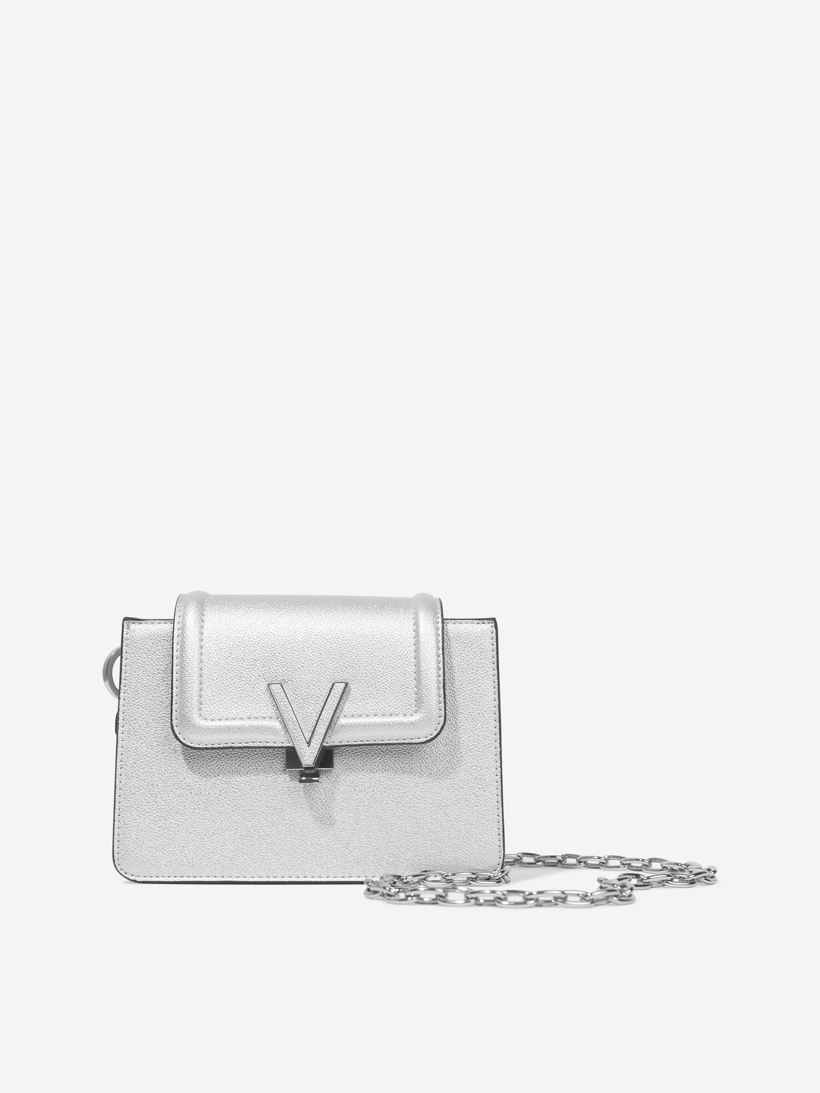 Valentino Girls Queens Shoulder Bag in Silver (15cm)