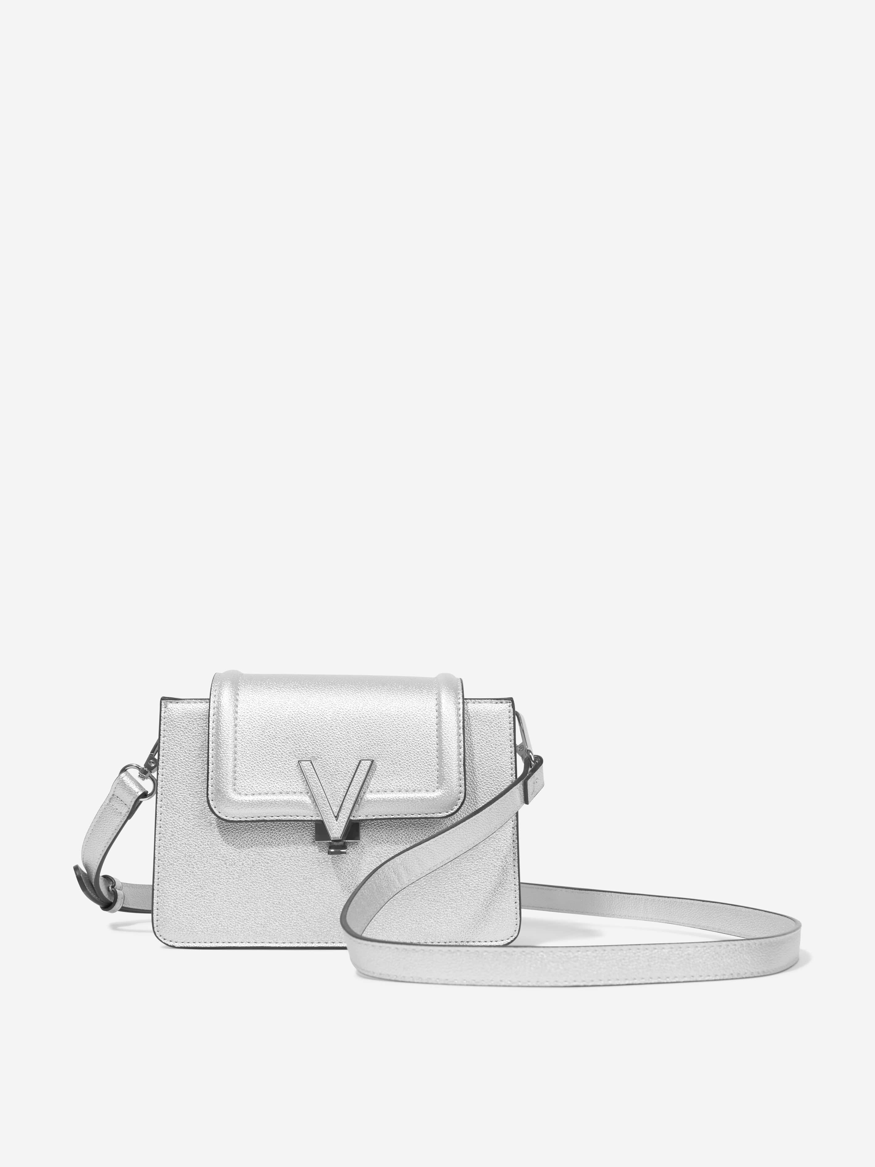 Valentino Girls Queens Shoulder Bag in Silver (15cm)