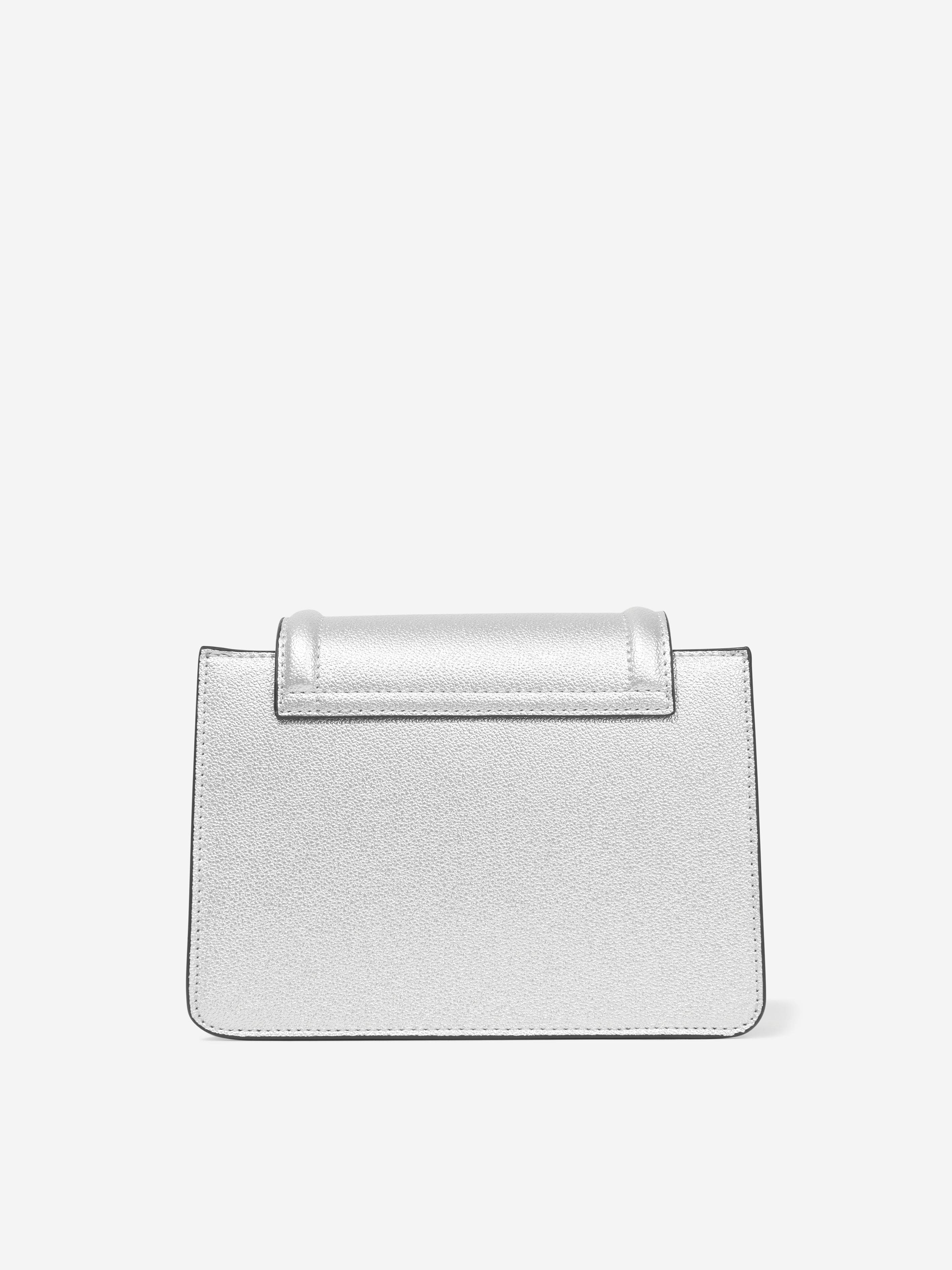 Valentino Girls Queens Shoulder Bag in Silver (15cm)