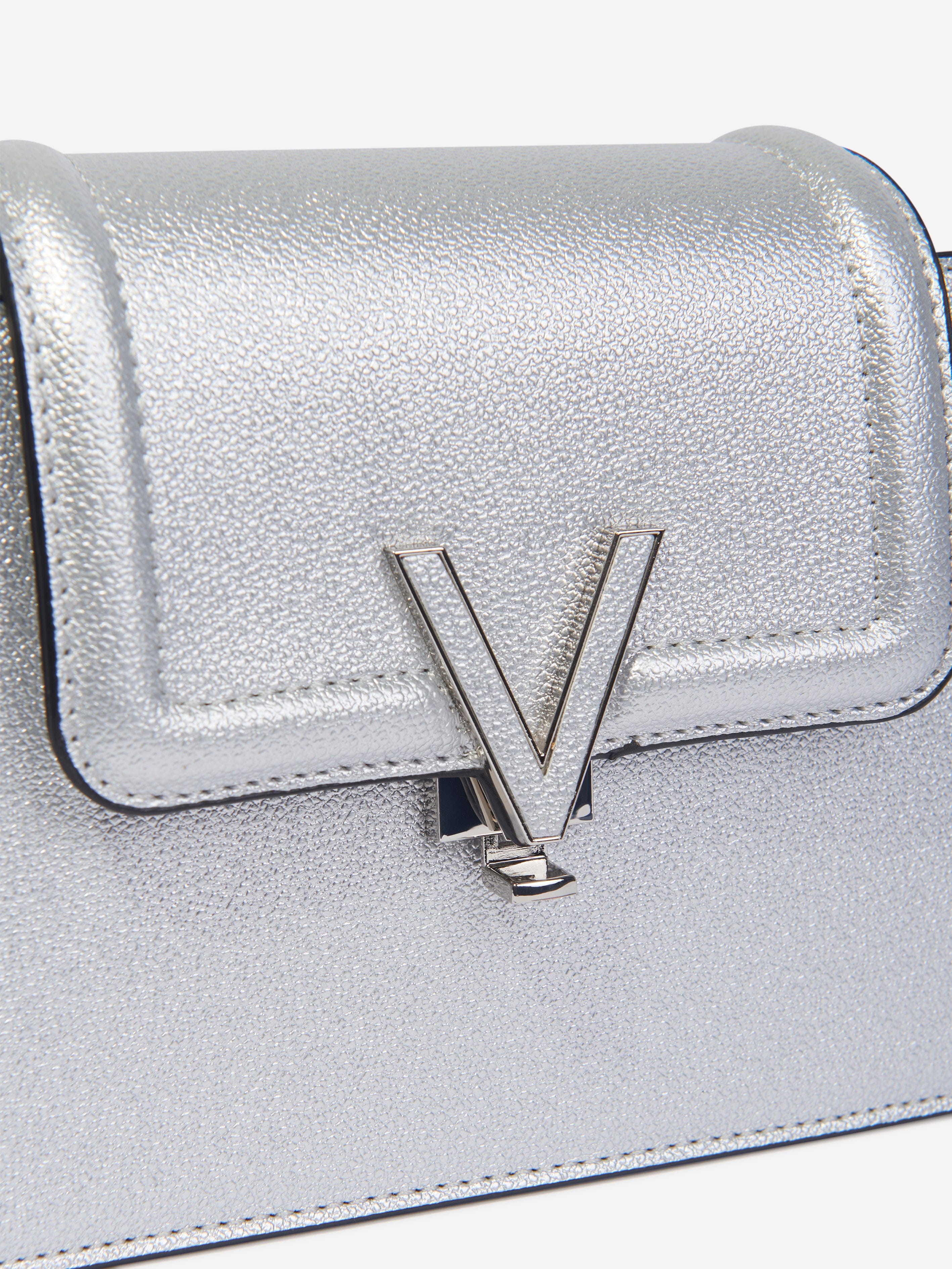 Valentino Girls Queens Shoulder Bag in Silver (15cm)