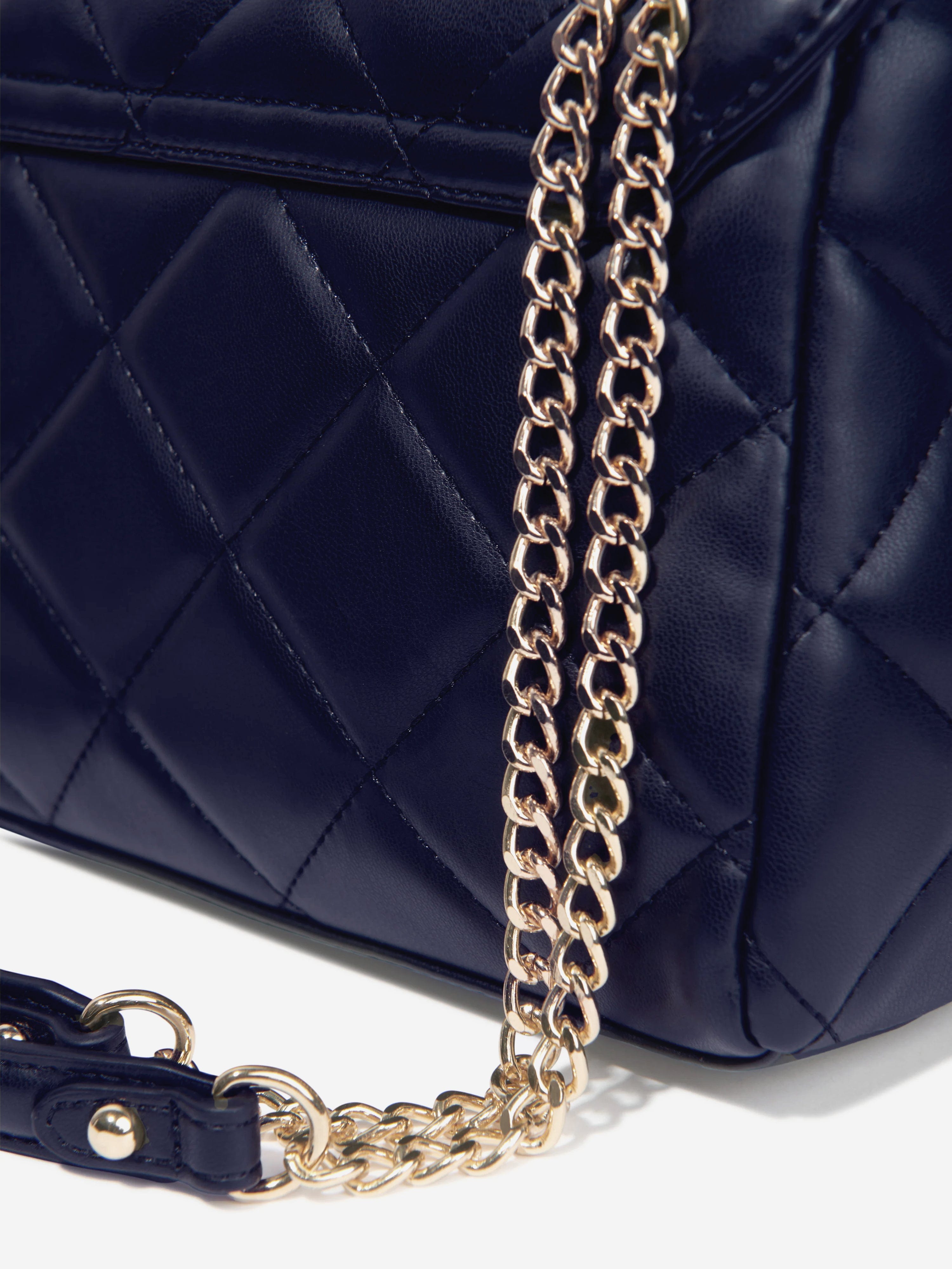 Valentino Girls Ocarina Crossbody Bag in Navy (25.5cm)