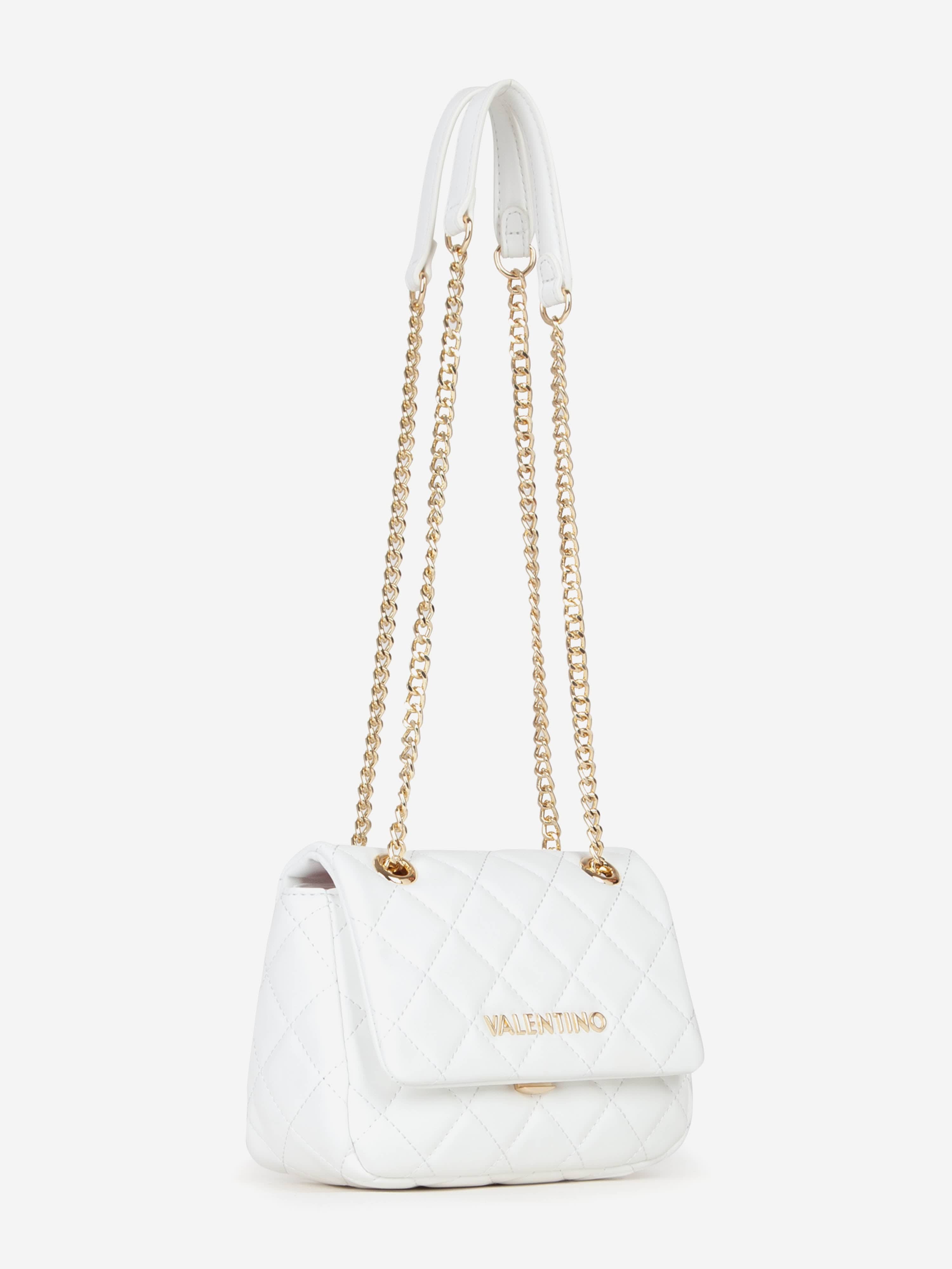 Valentino Ocarina Flap Bag in White (18.5cm)