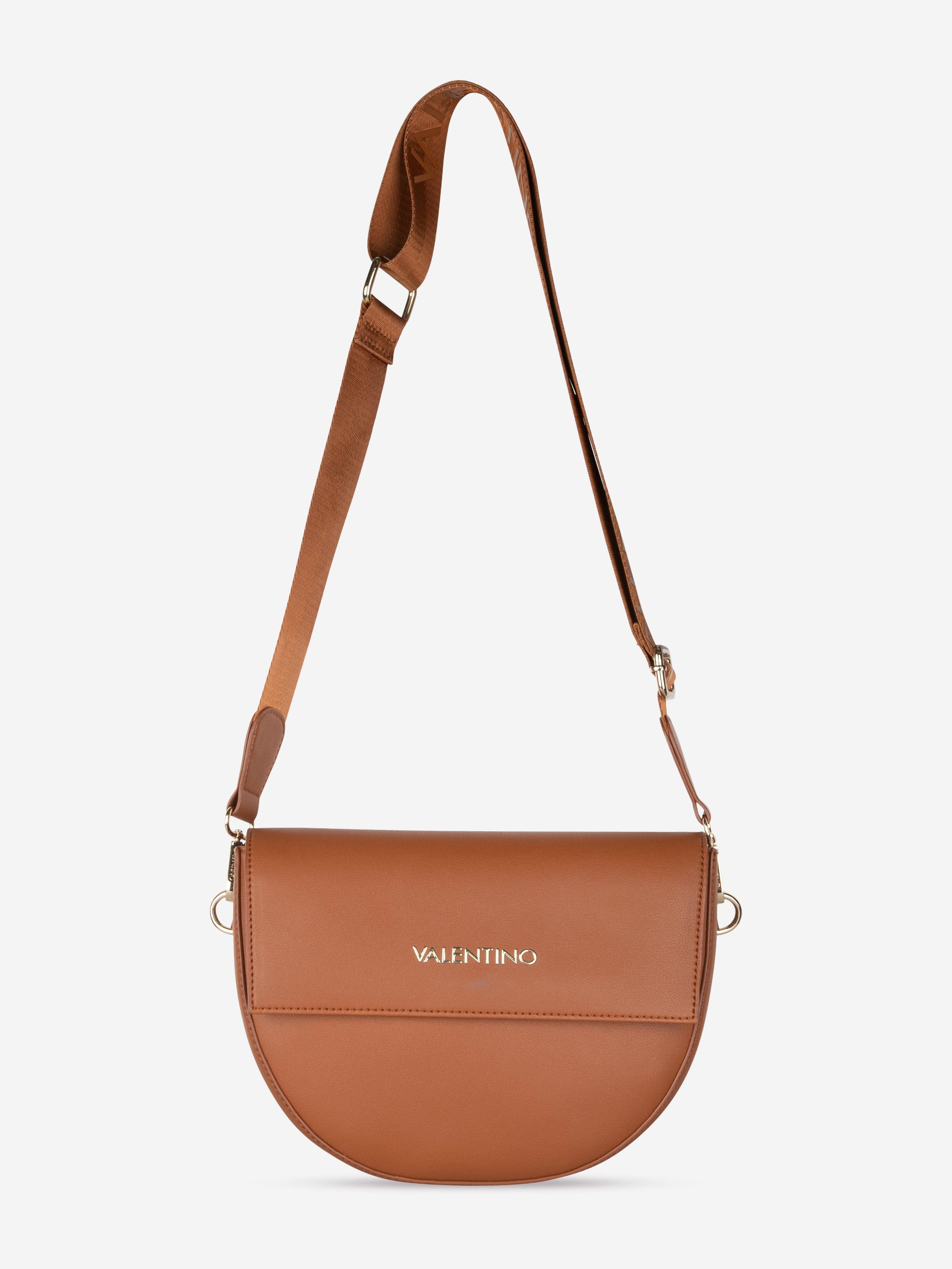 Valentino Bigs Flap Bag in Brown (24cm)