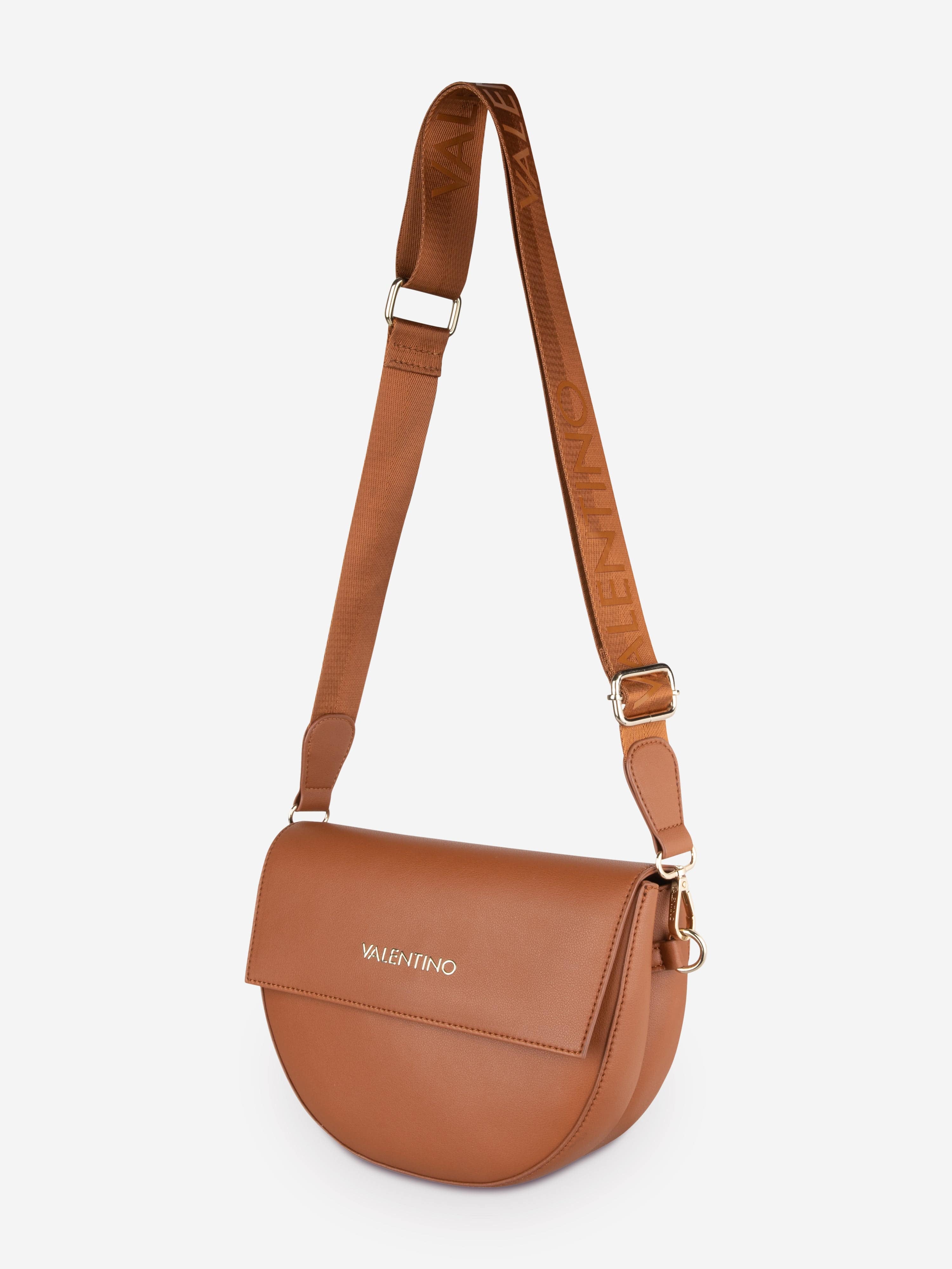 Valentino Bigs Flap Bag in Brown (24cm)