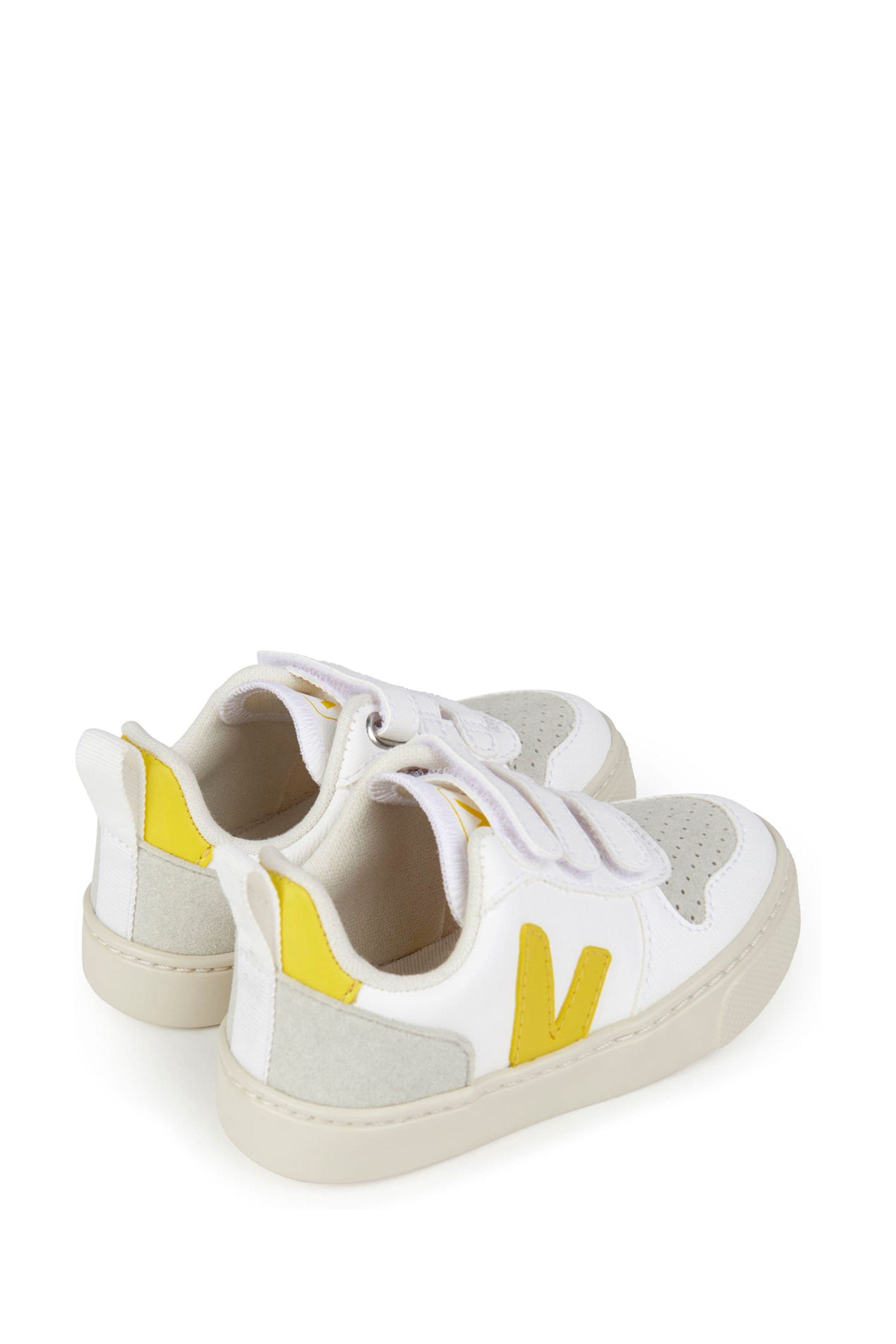 Veja Kids Leather Lace Up Trainers