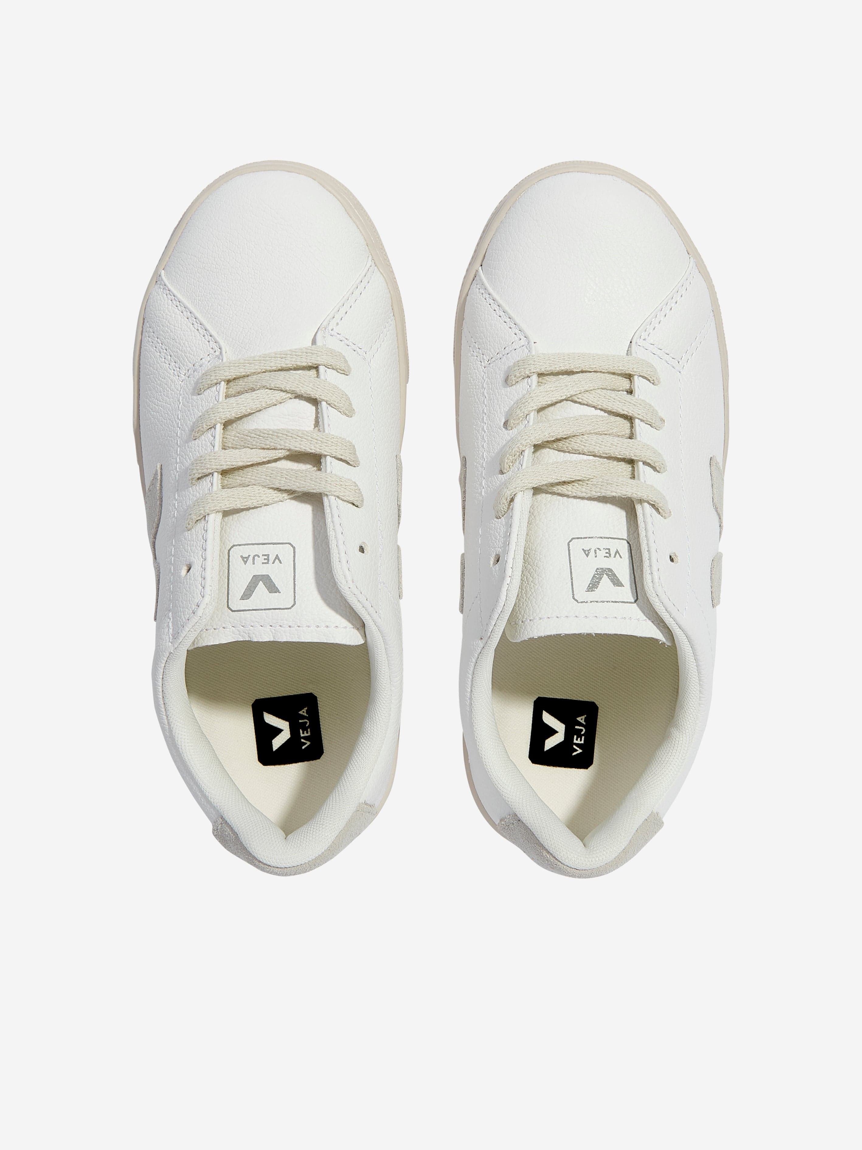 Veja Kids Esplar Laces Trainers in White