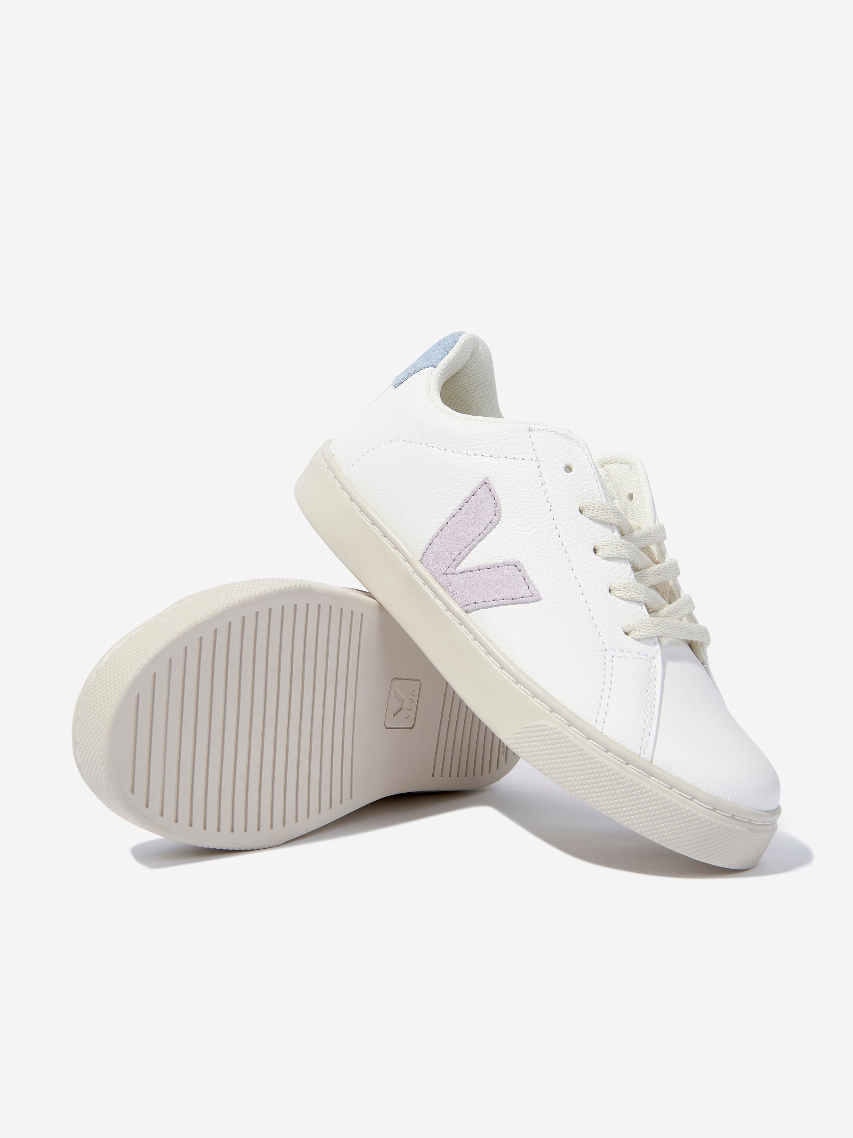 Veja Kids Esplar Laces Trainers in White