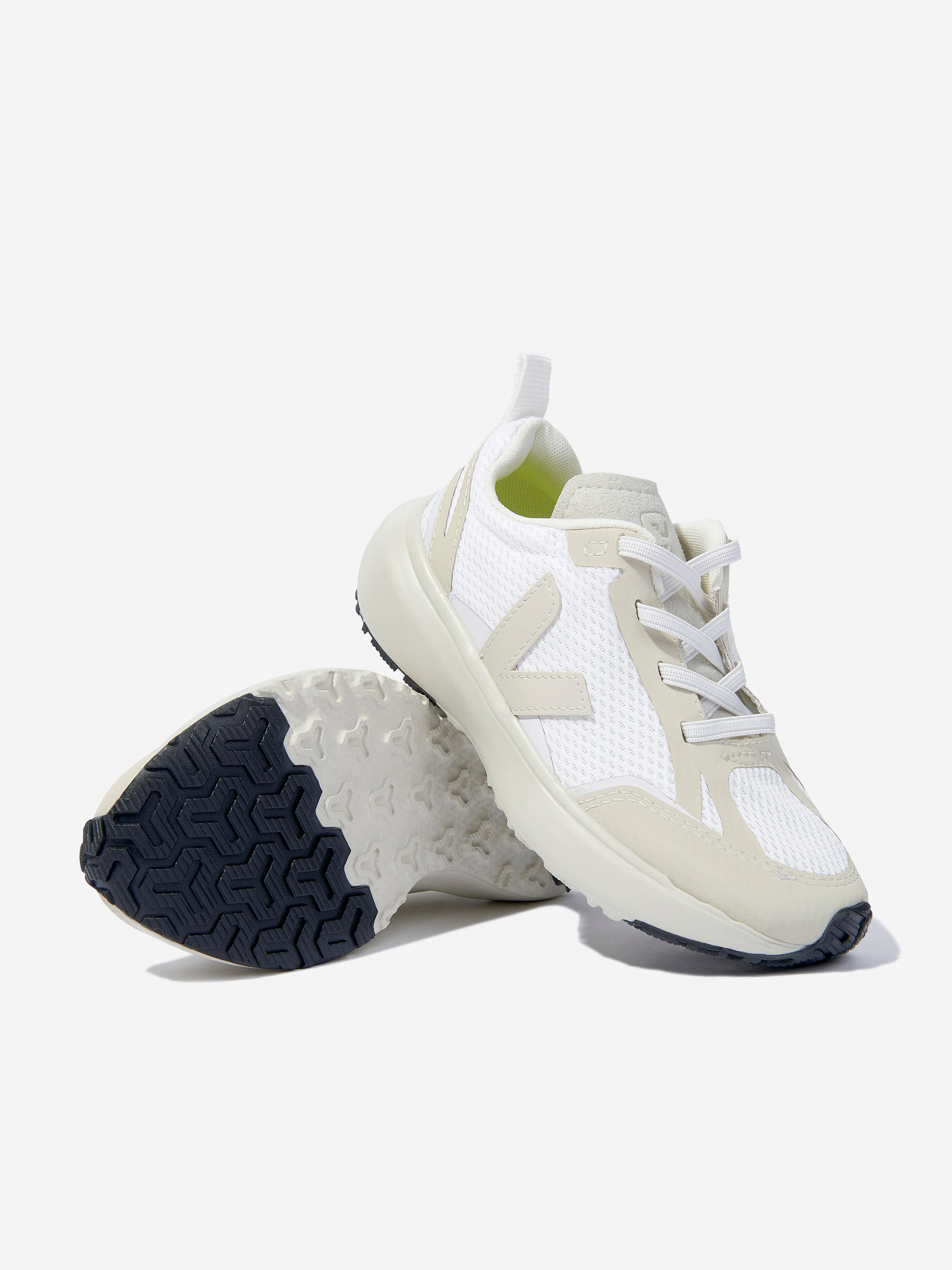 Veja Girls Canary Light Trainers in White