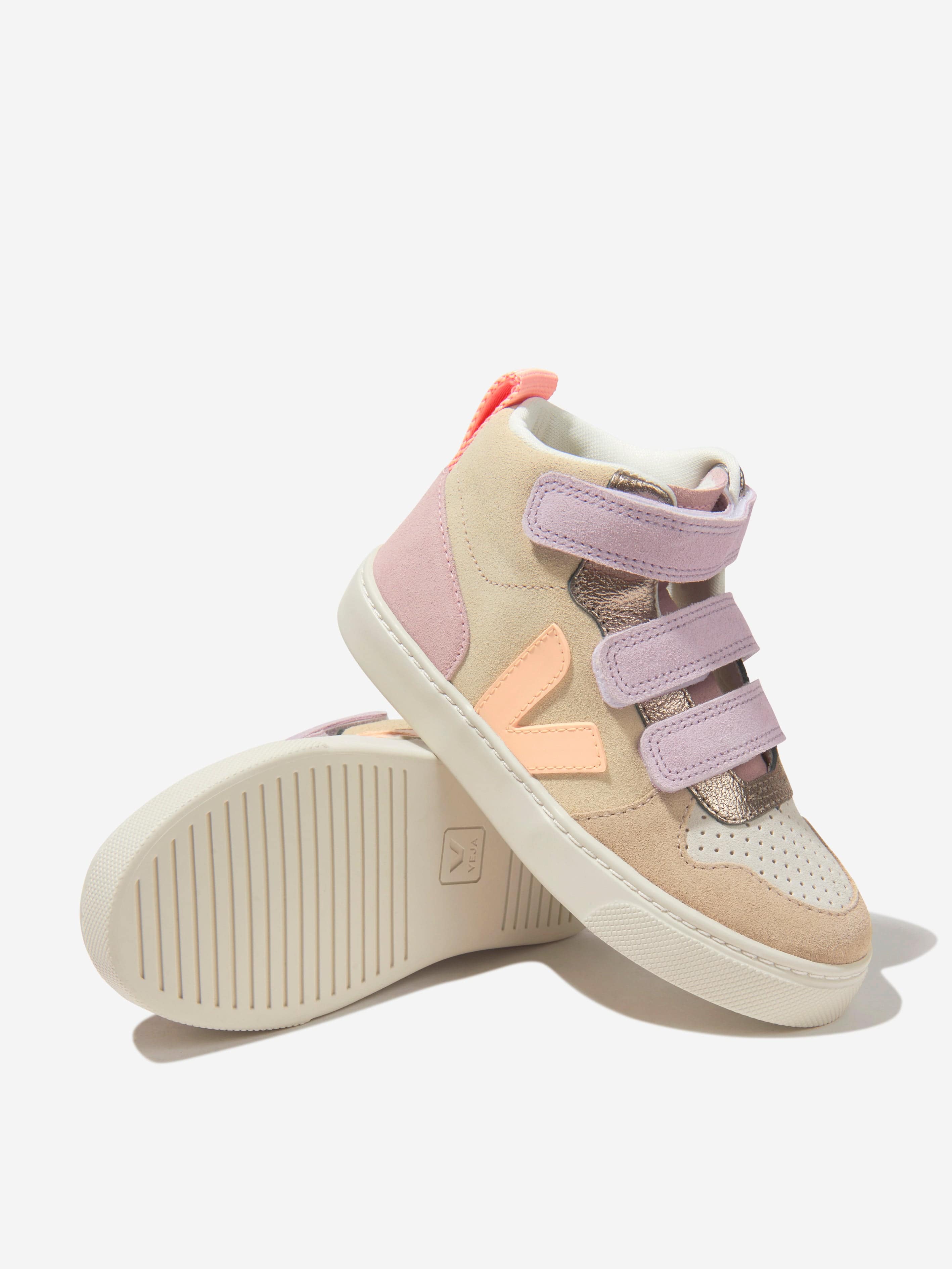 Veja Girls Suede V-10 Mid Trainers