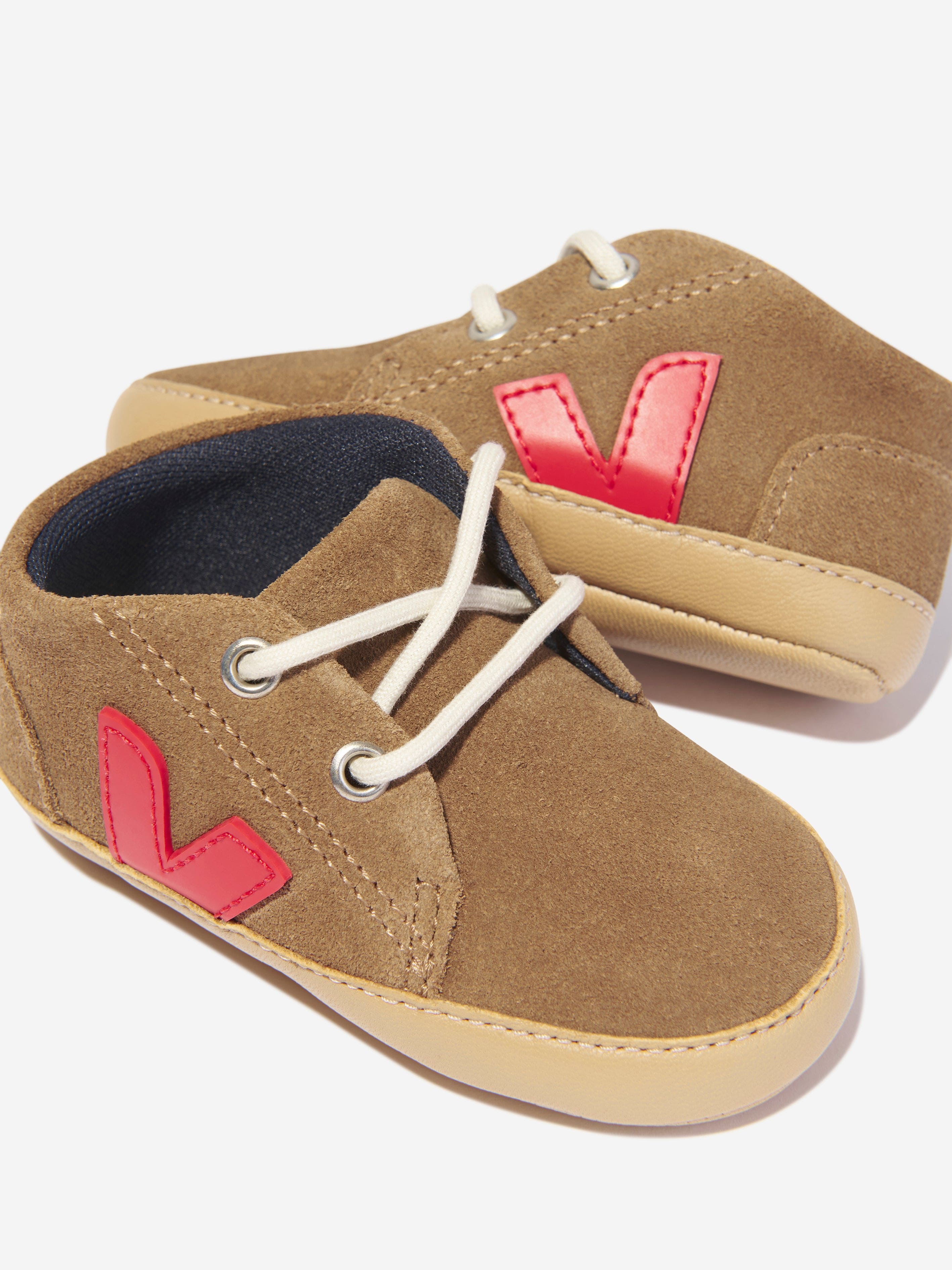 Veja Baby Suede Pekin Booties