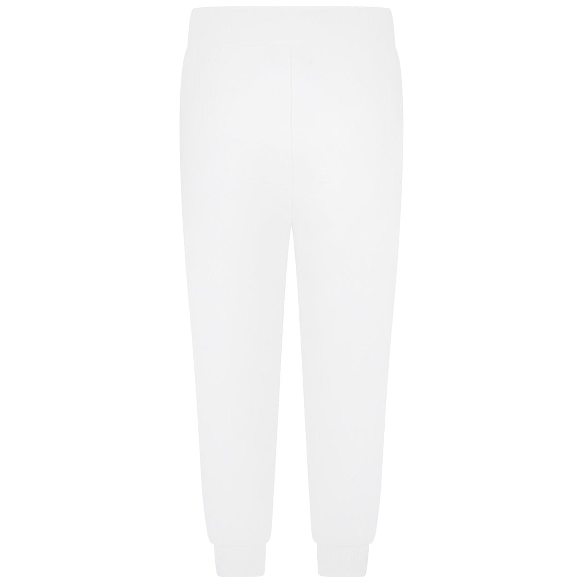 Versace Girls Ivory Cotton Joggers