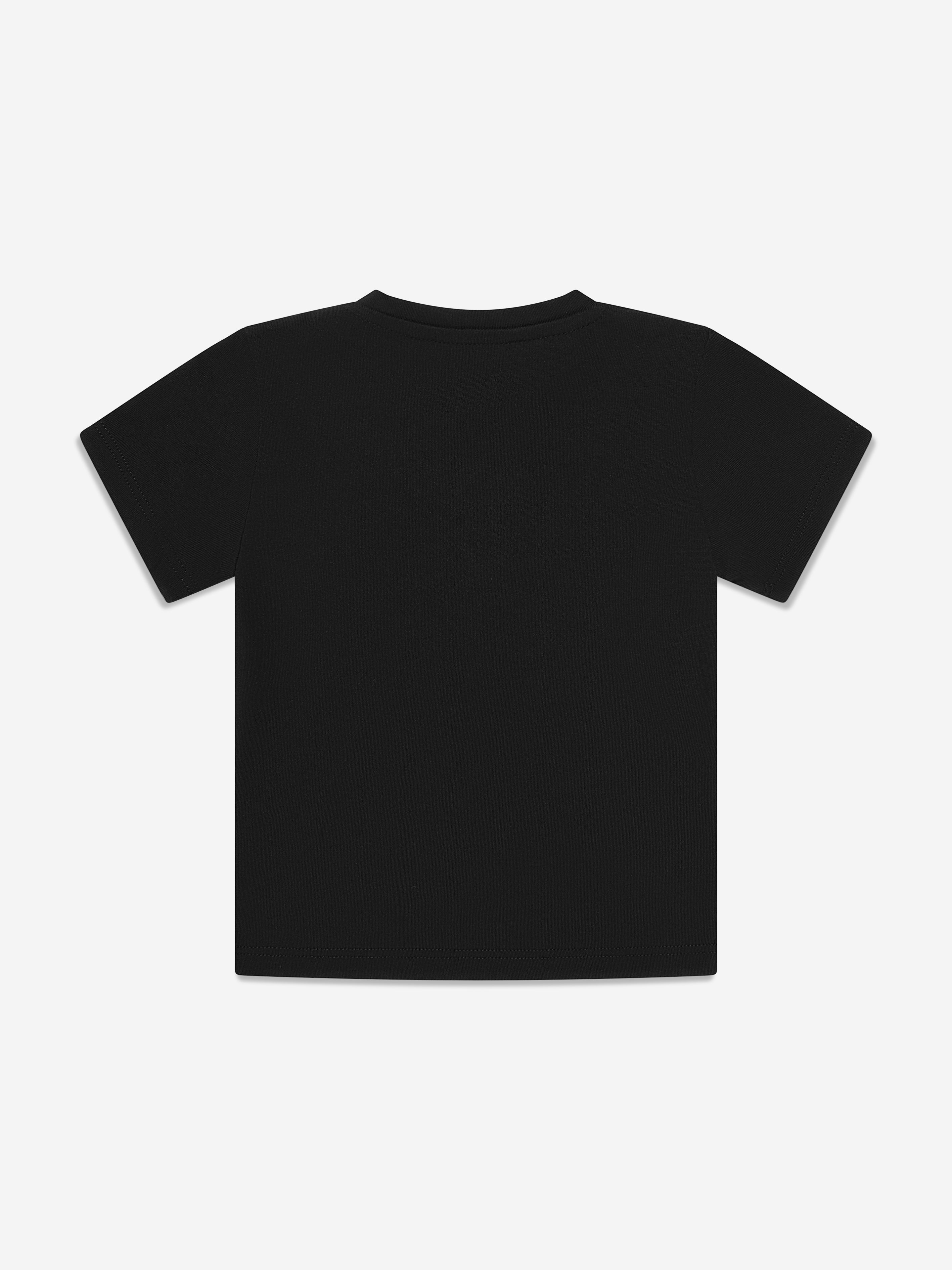 Versace Baby Medusa Logo T-Shirt in Black