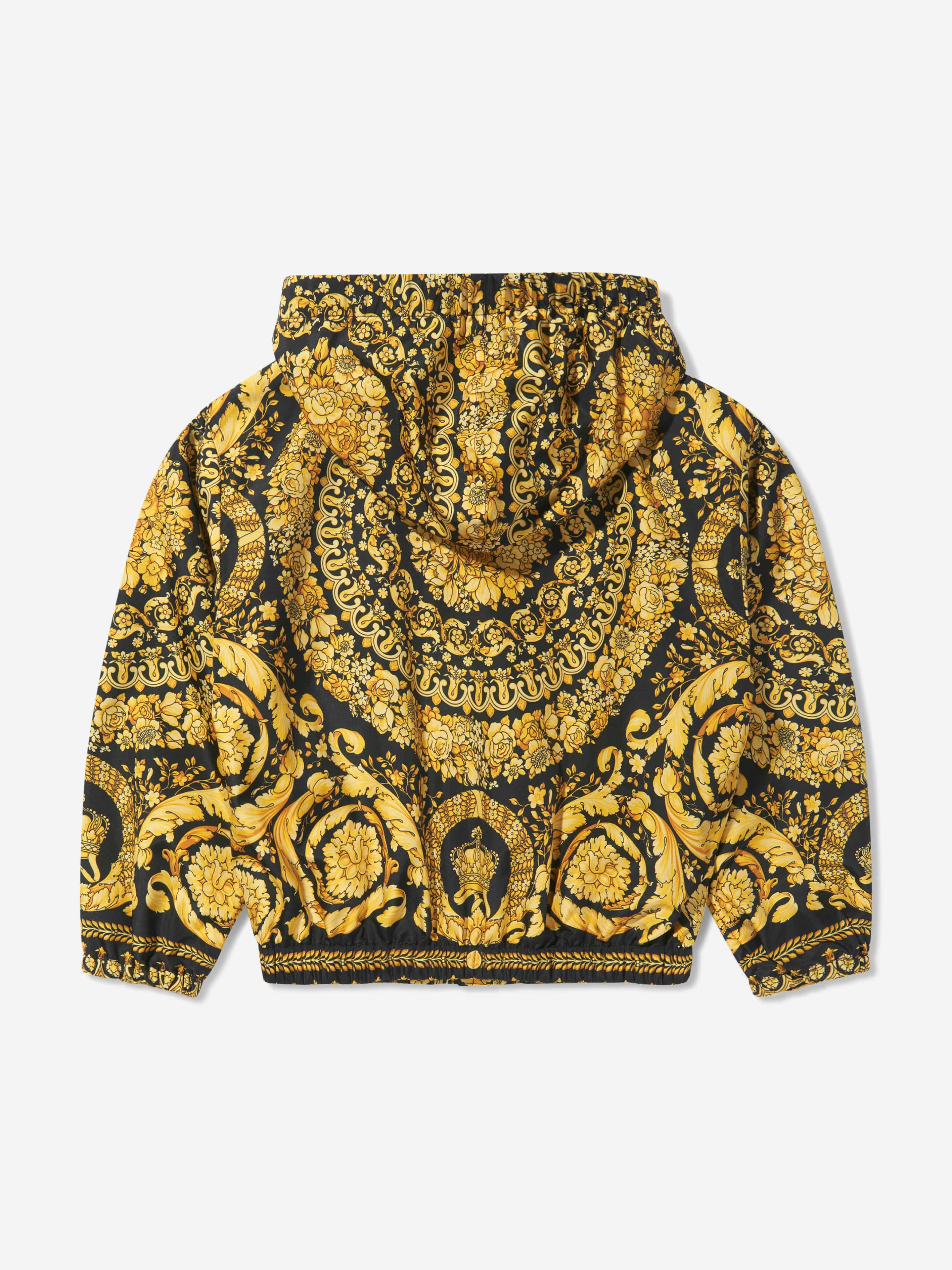 Versace Kids Barocco Zip Up Jacket