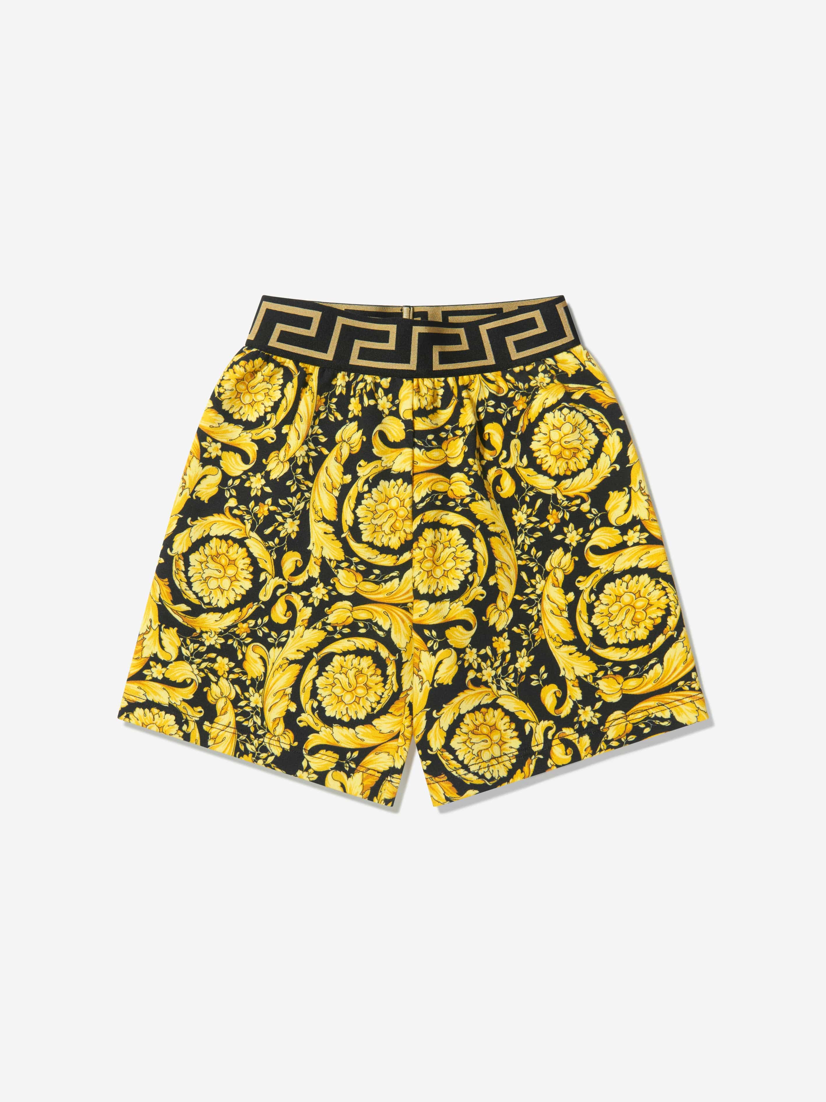 Versace Boys Barocco Print Shorts