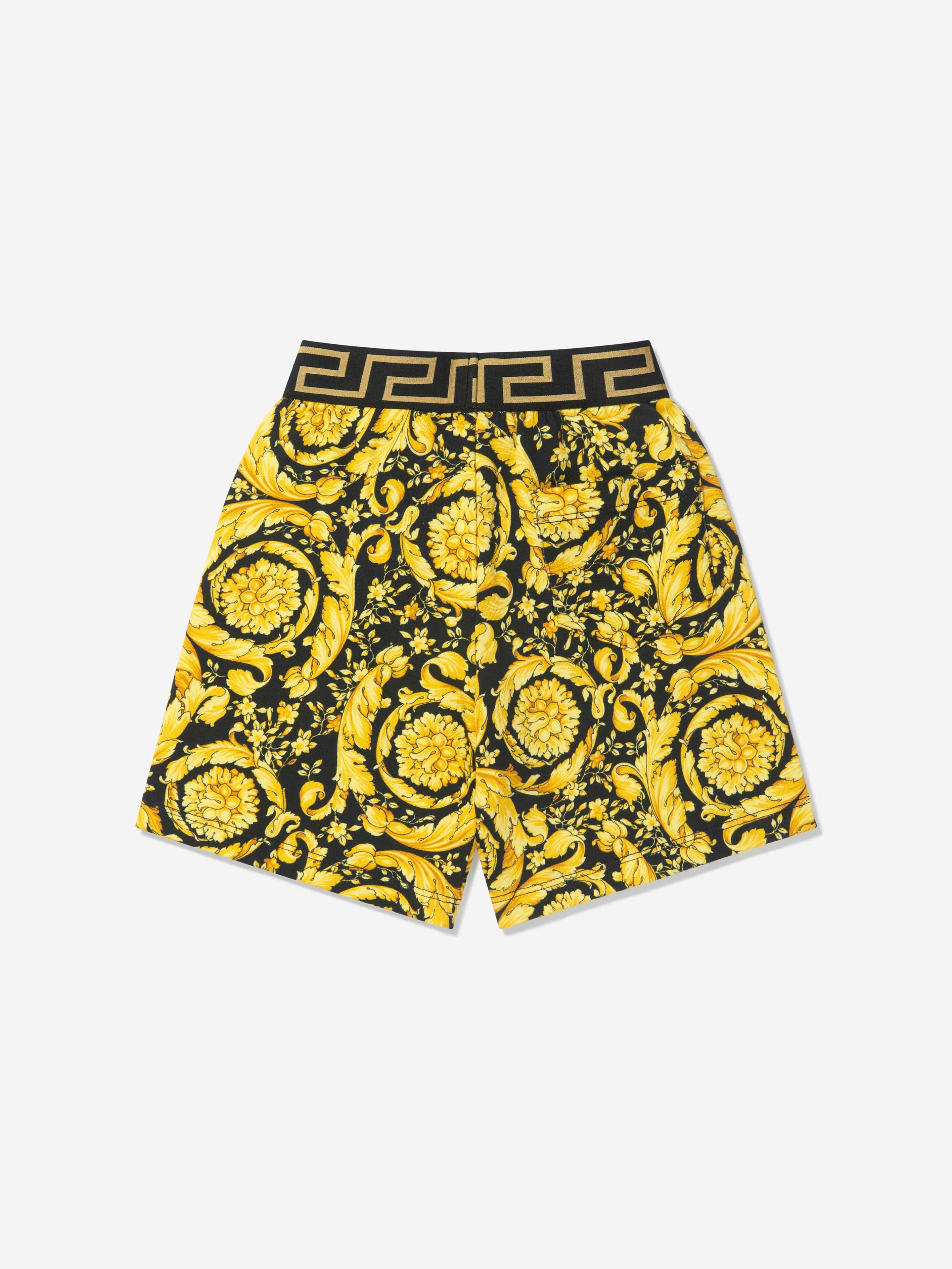 Versace Boys Barocco Print Shorts