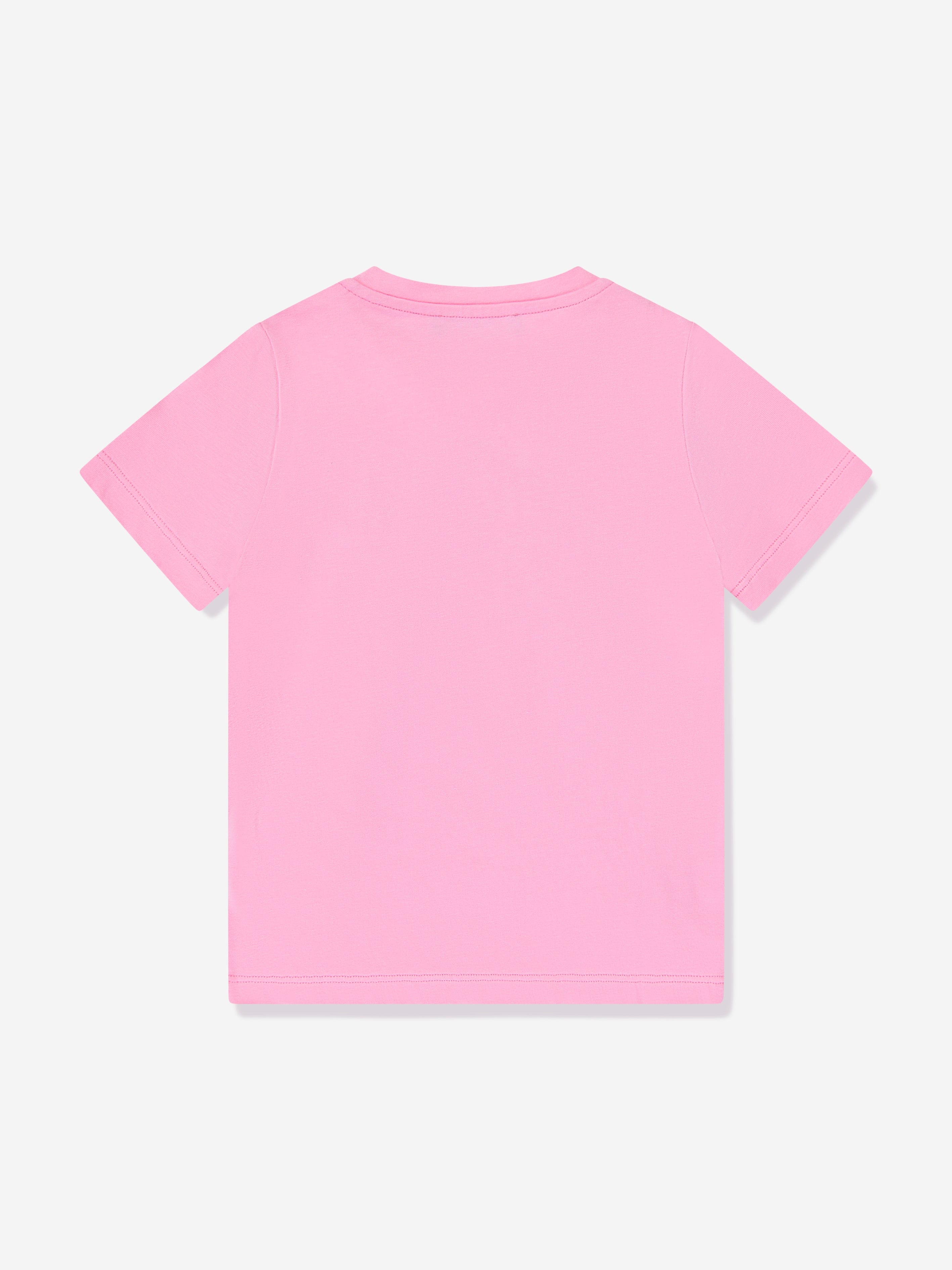 Versace Girls Medusa Logo T-Shirt in Pink