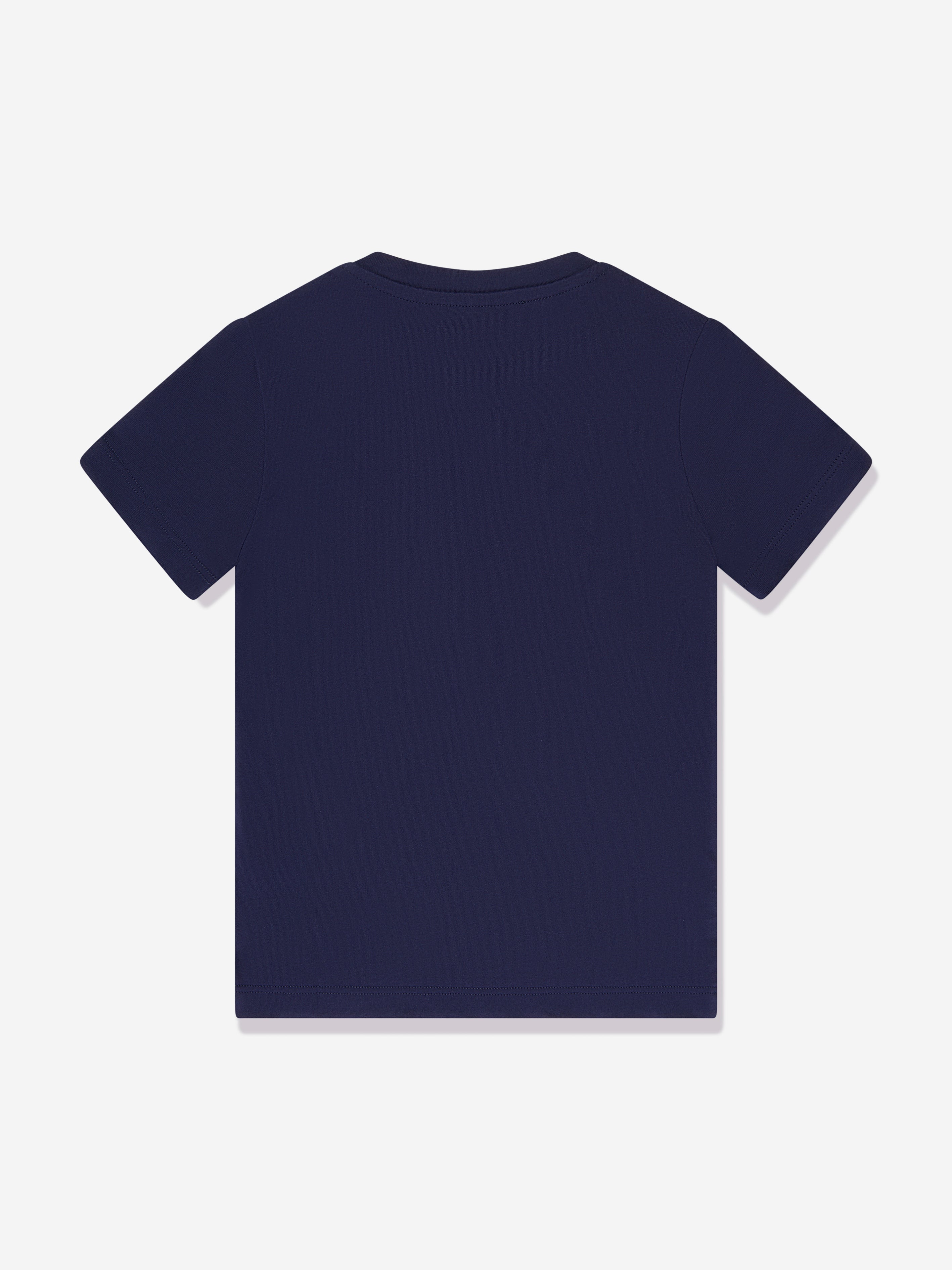 Versace Kids Medusa Logo T-Shirt in Navy