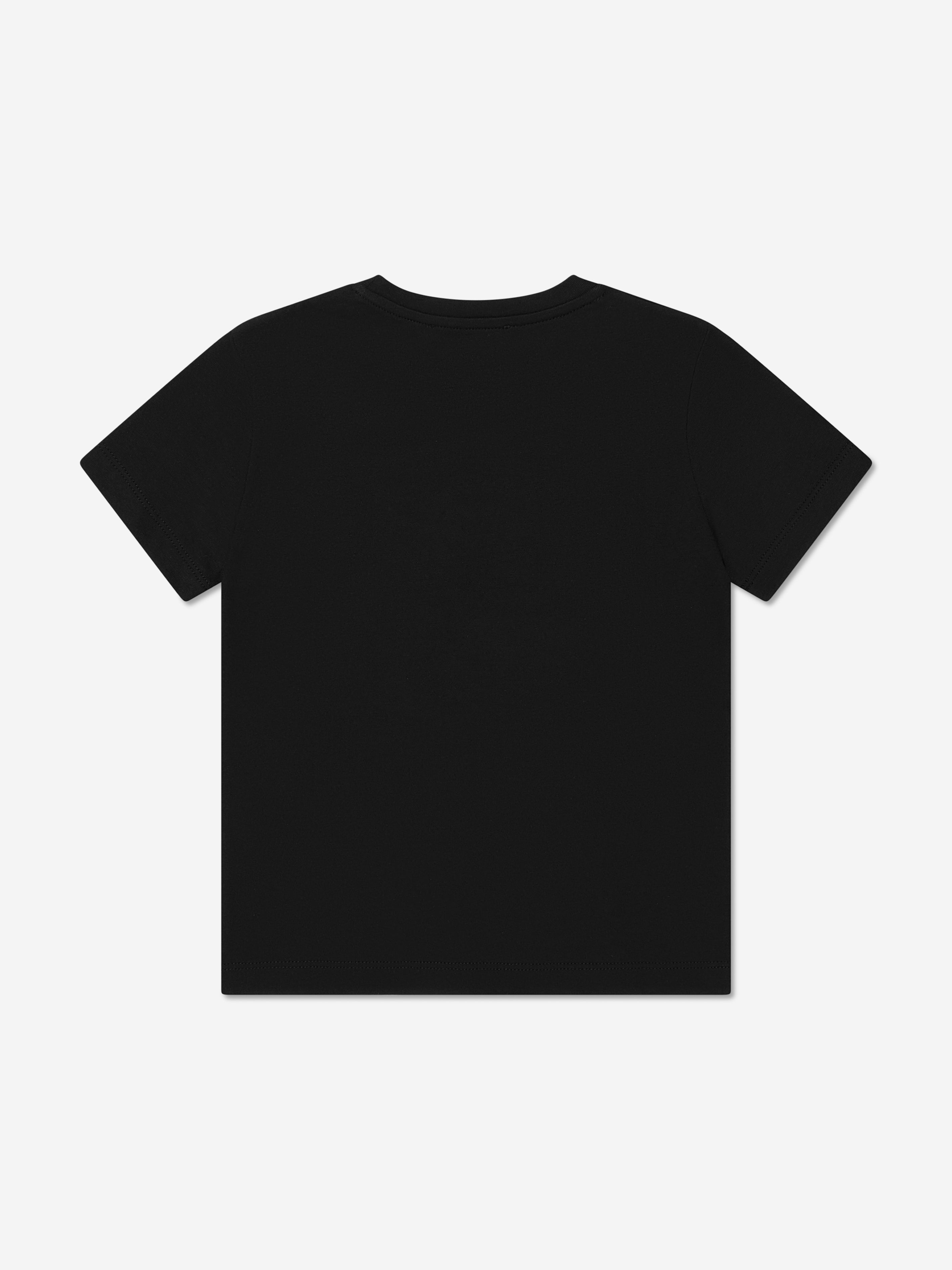 Versace Kids Medusa Logo T-Shirt in Black